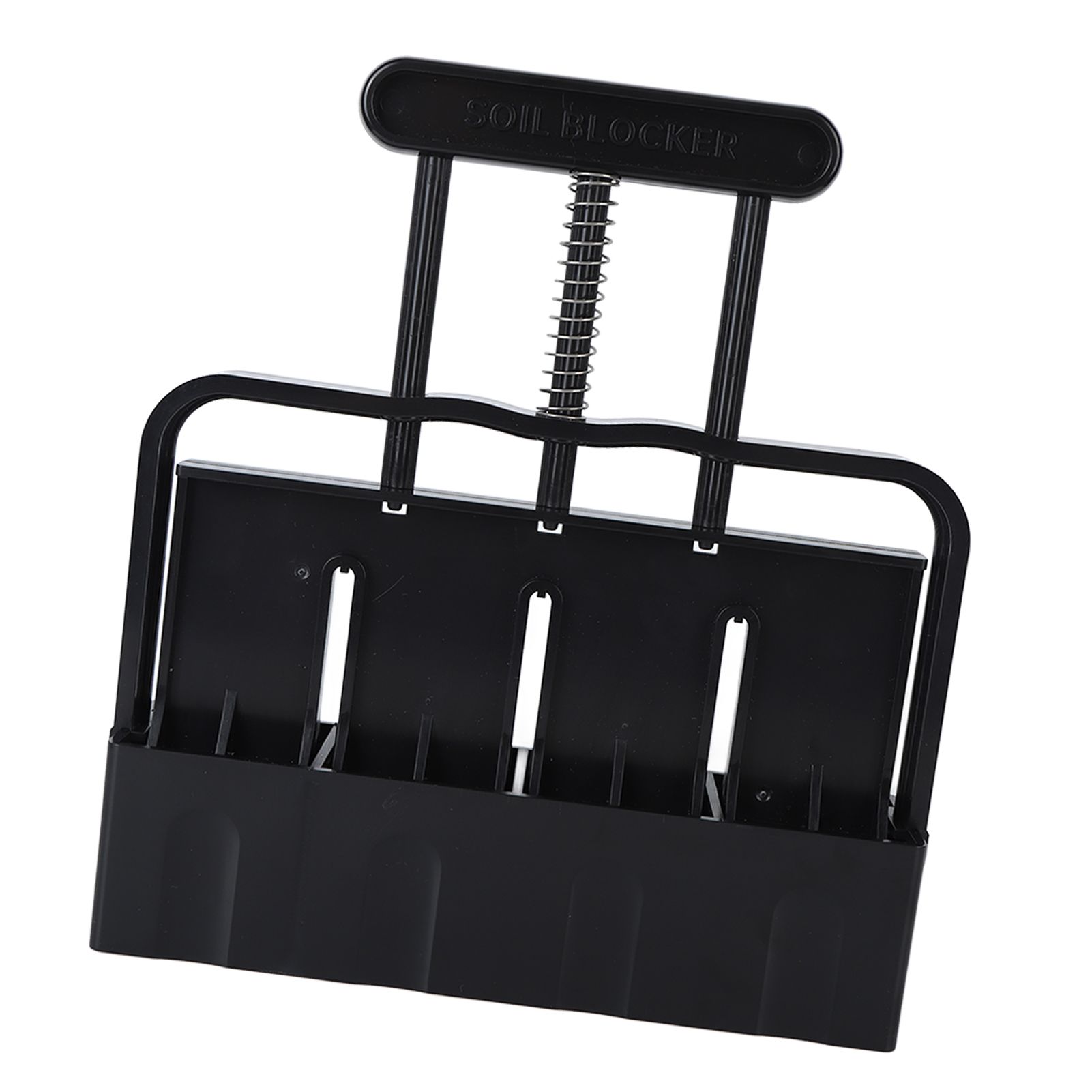 Soil Block Maker with Comfortable Handel ABS 4 Cell Soil Blocking Tool for view 8