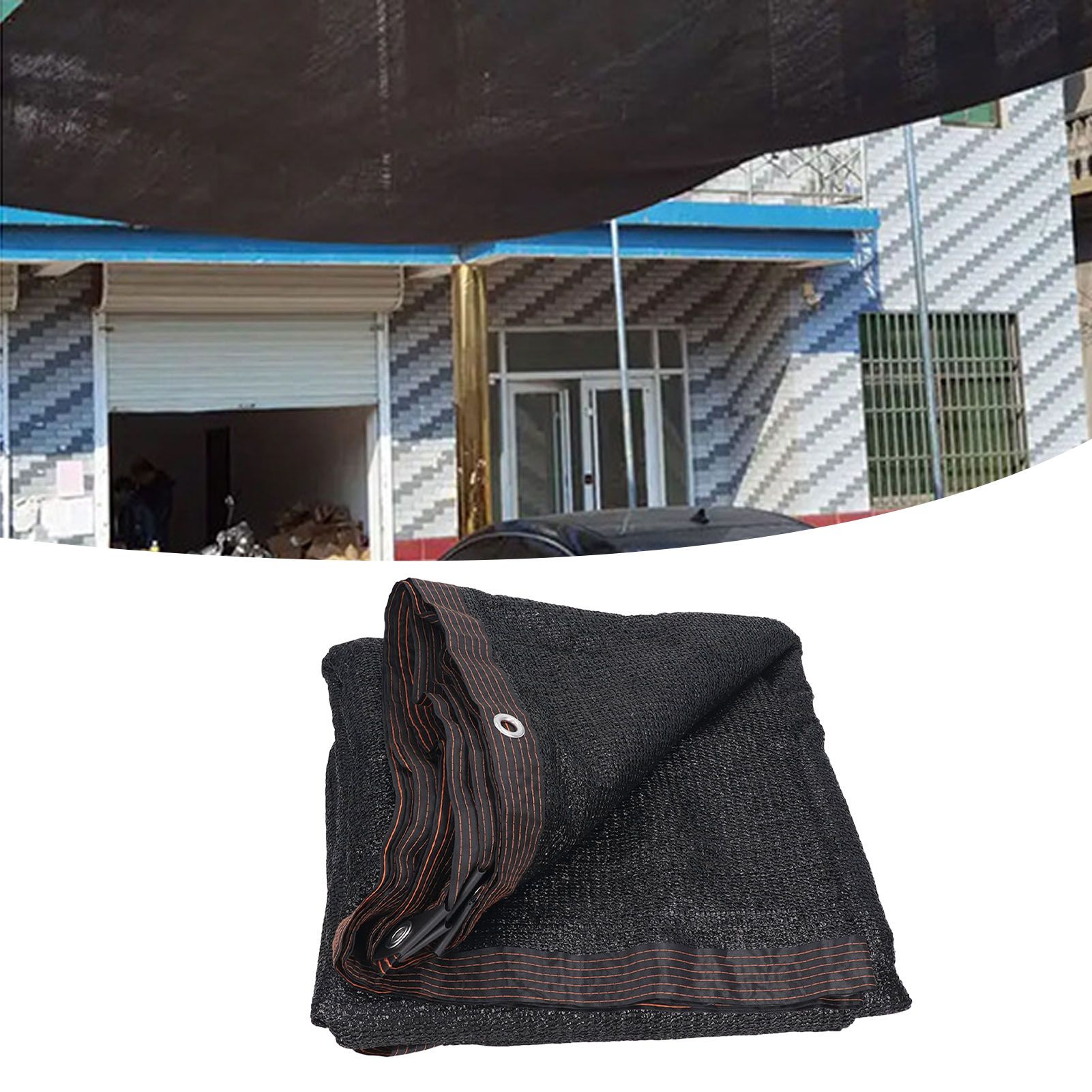 Sun Shade Sail UV Proof Anti Aging Breathable Rain Proof Portable Sun Sail for view 12