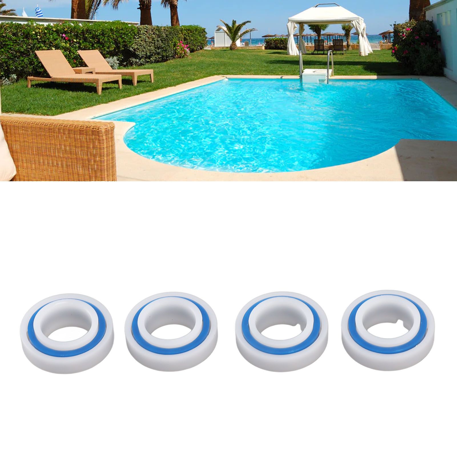 4PCS Pool Cleaner Wheel Ball Bearing C60 Wheel Ball Bearing Part Replacement view 11