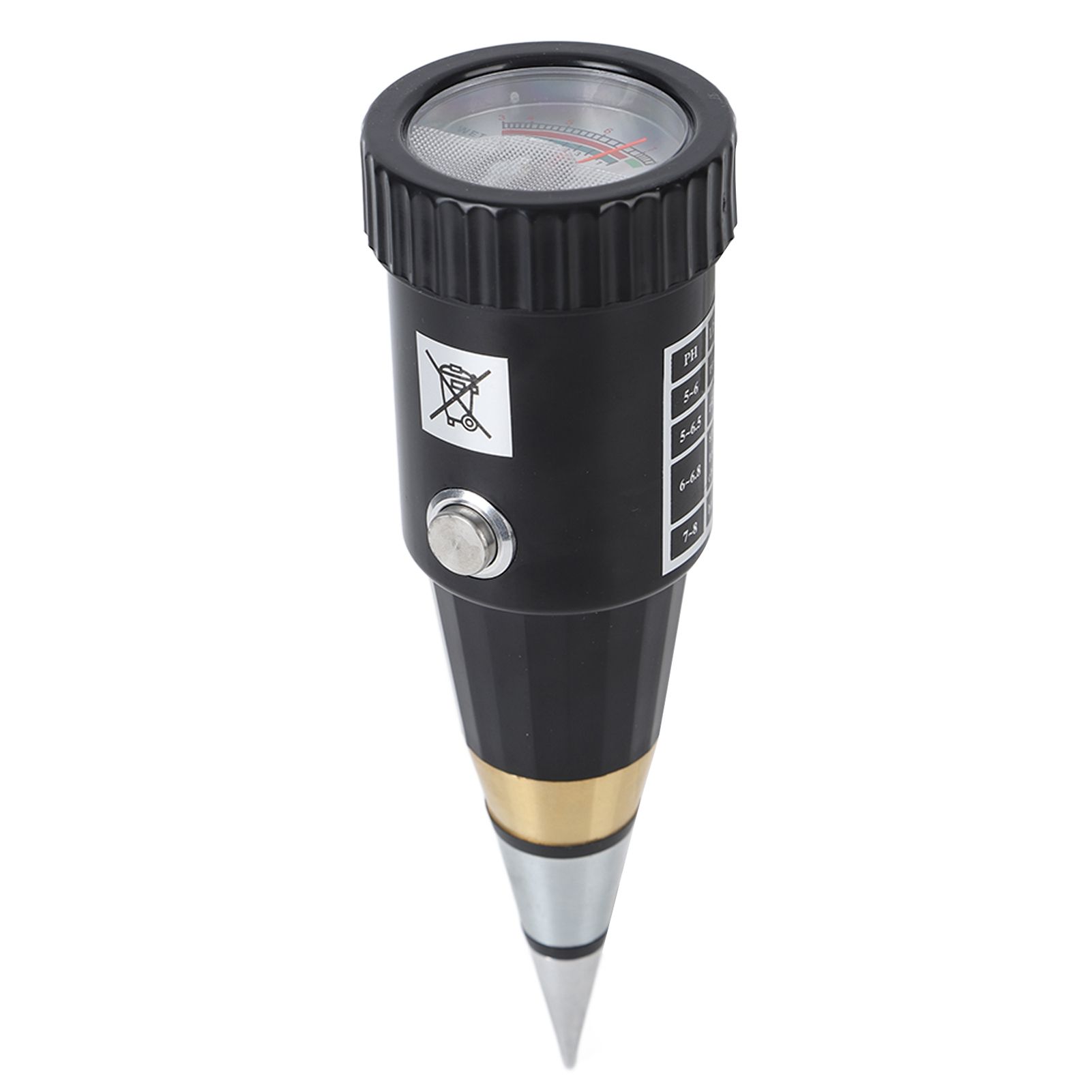 2 In 1 Soil Tester Cone Soil Moisture PH Meter Moisture Test Meter PH Detector view 3