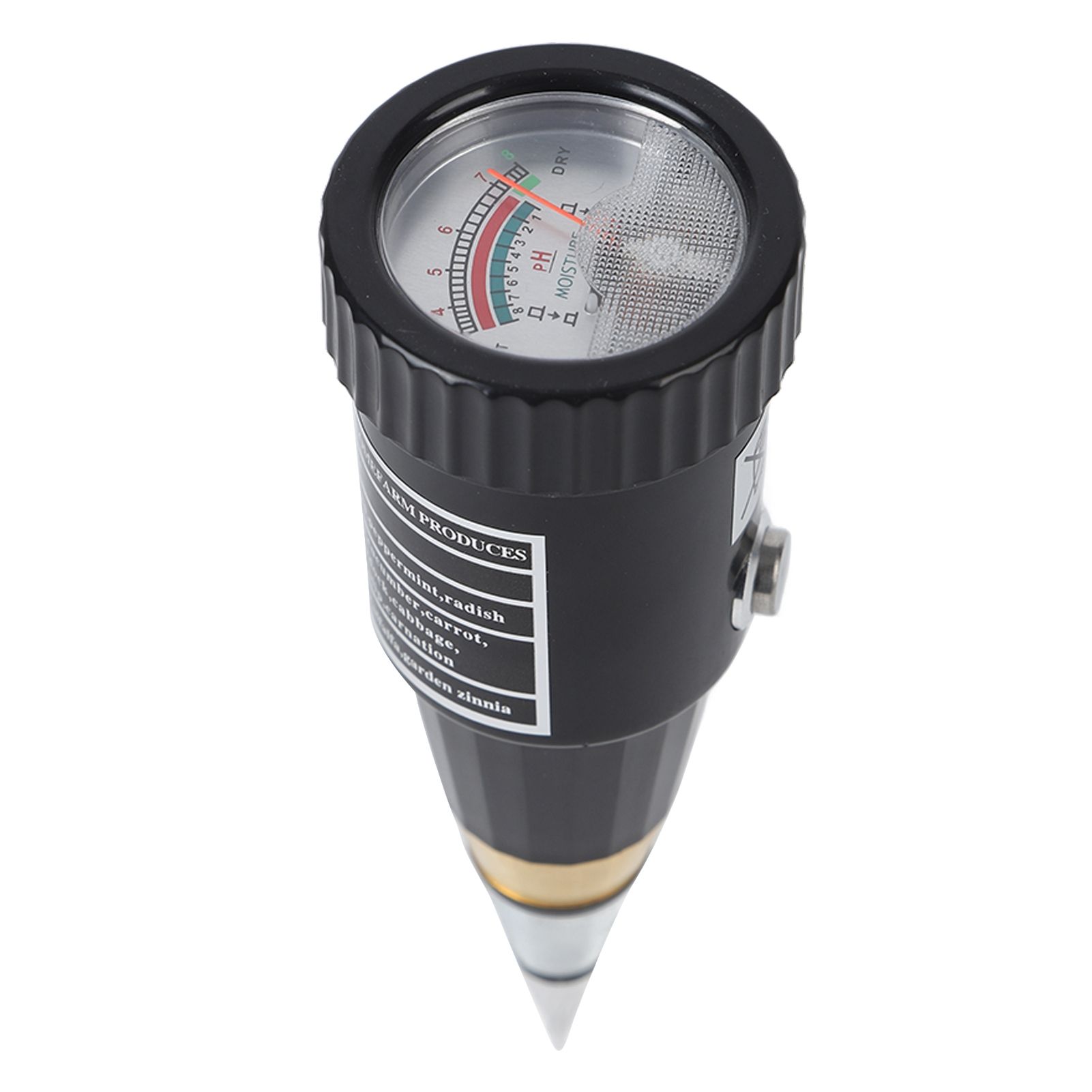 2 In 1 Soil Tester Cone Soil Moisture PH Meter Moisture Test Meter PH Detector view 6