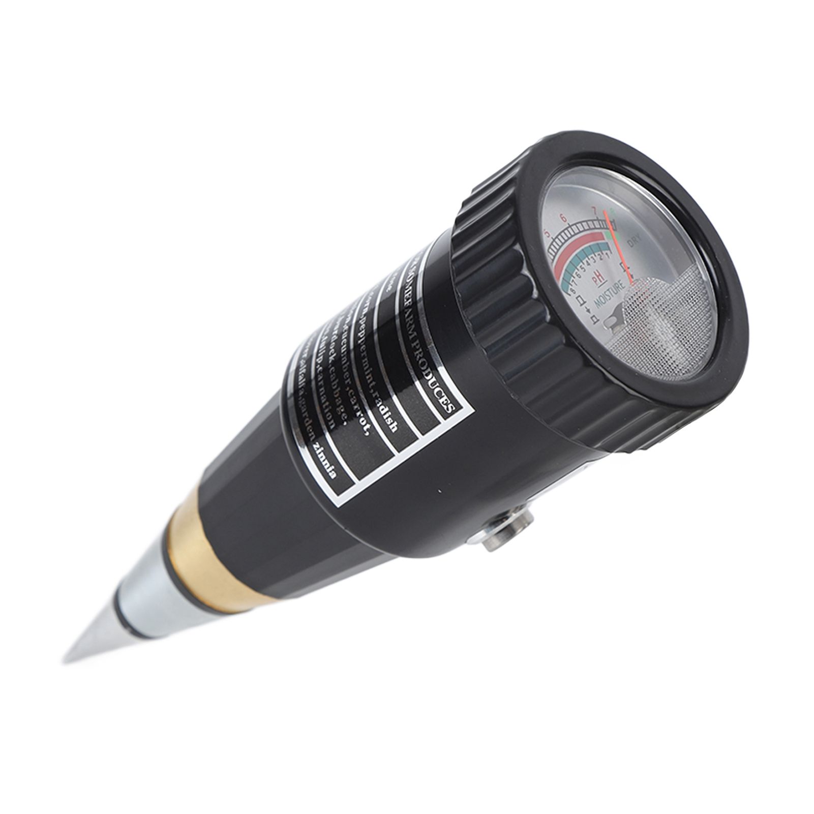 2 In 1 Soil Tester Cone Soil Moisture PH Meter Moisture Test Meter PH Detector view 9