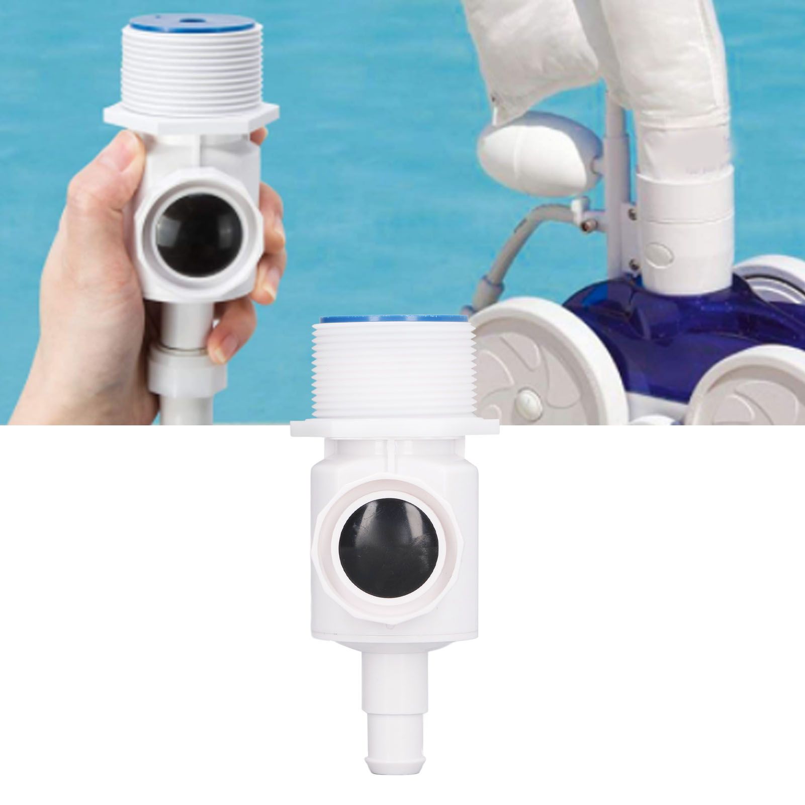Pool Cleaner Connector Assembly Universal Wall Fitting Connector Assembly With view 11