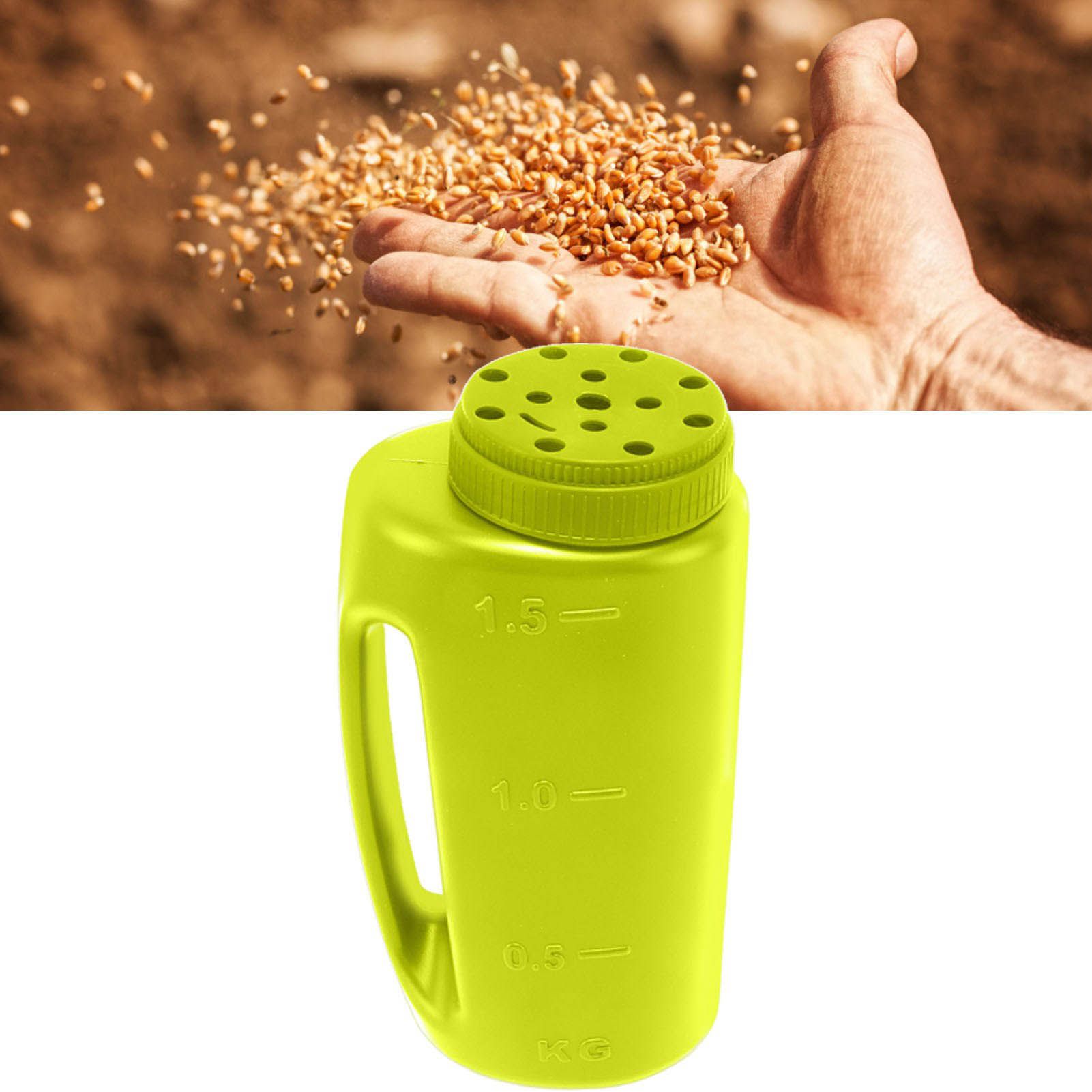 Handheld Fertilizer Spreader Hand Held Grass Seed Spreader Crop Spreading Salt view 11