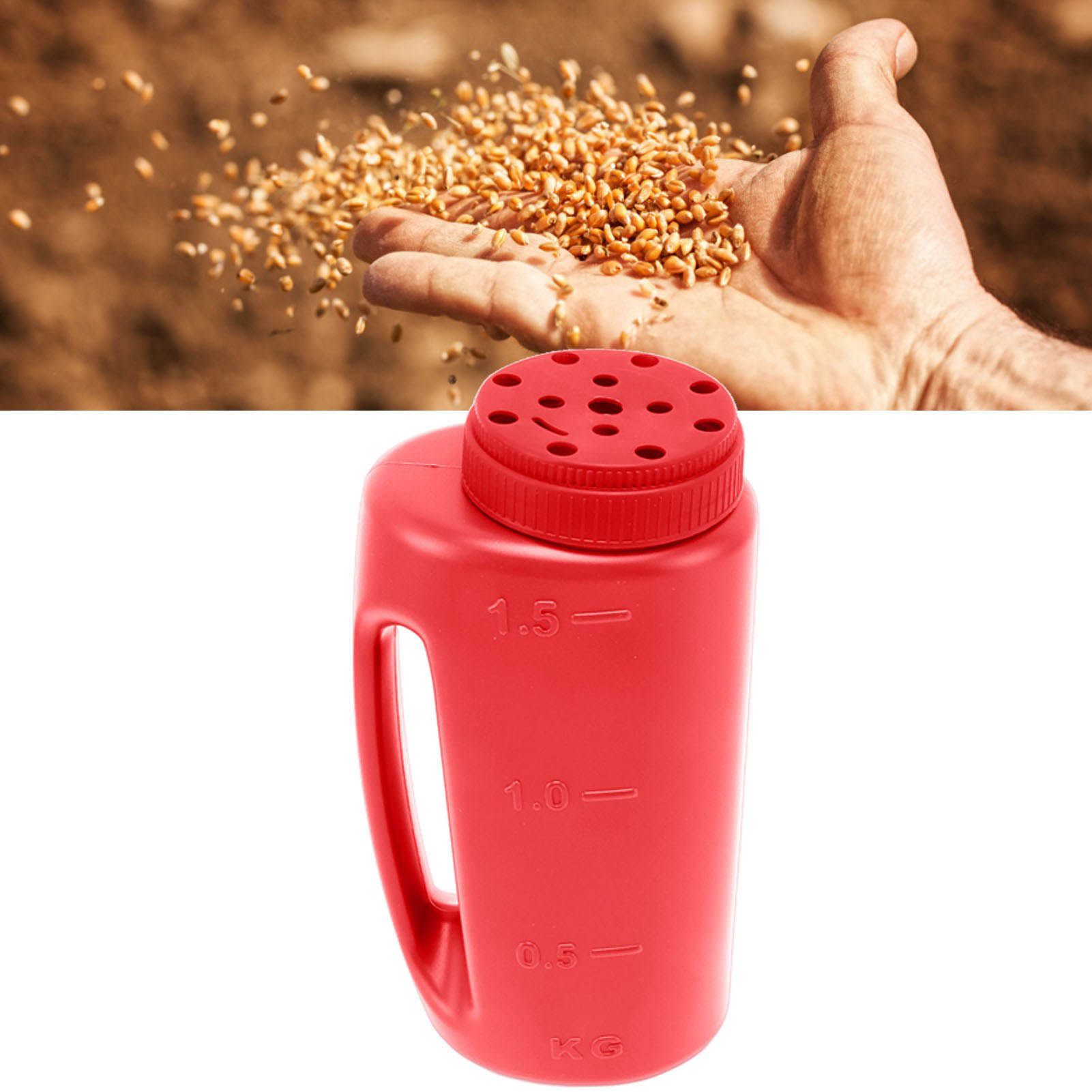 Handheld Fertilizer Spreader Hand Held Grass Seed Spreader Crop Spreading Salt view 11