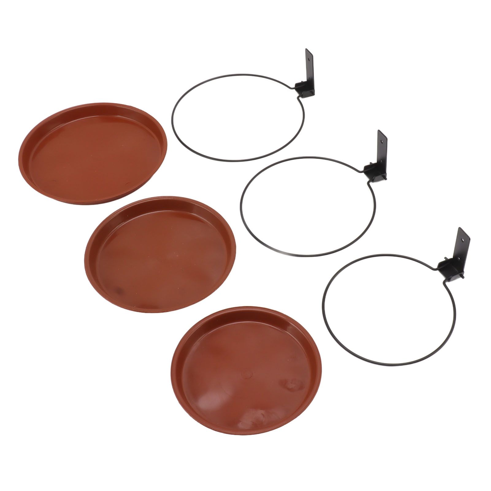 Tree Mounted Bird Feeder Tree Mounted Bird Bath Bowl with Heavy Duty Metal view 6