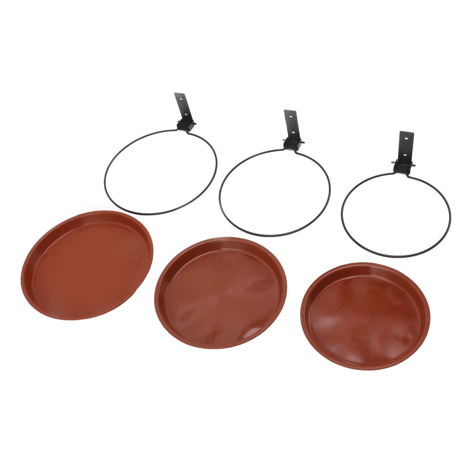 Tree Mounted Bird Feeder Tree Mounted Bird Bath Bowl with Heavy Duty Metal view 7
