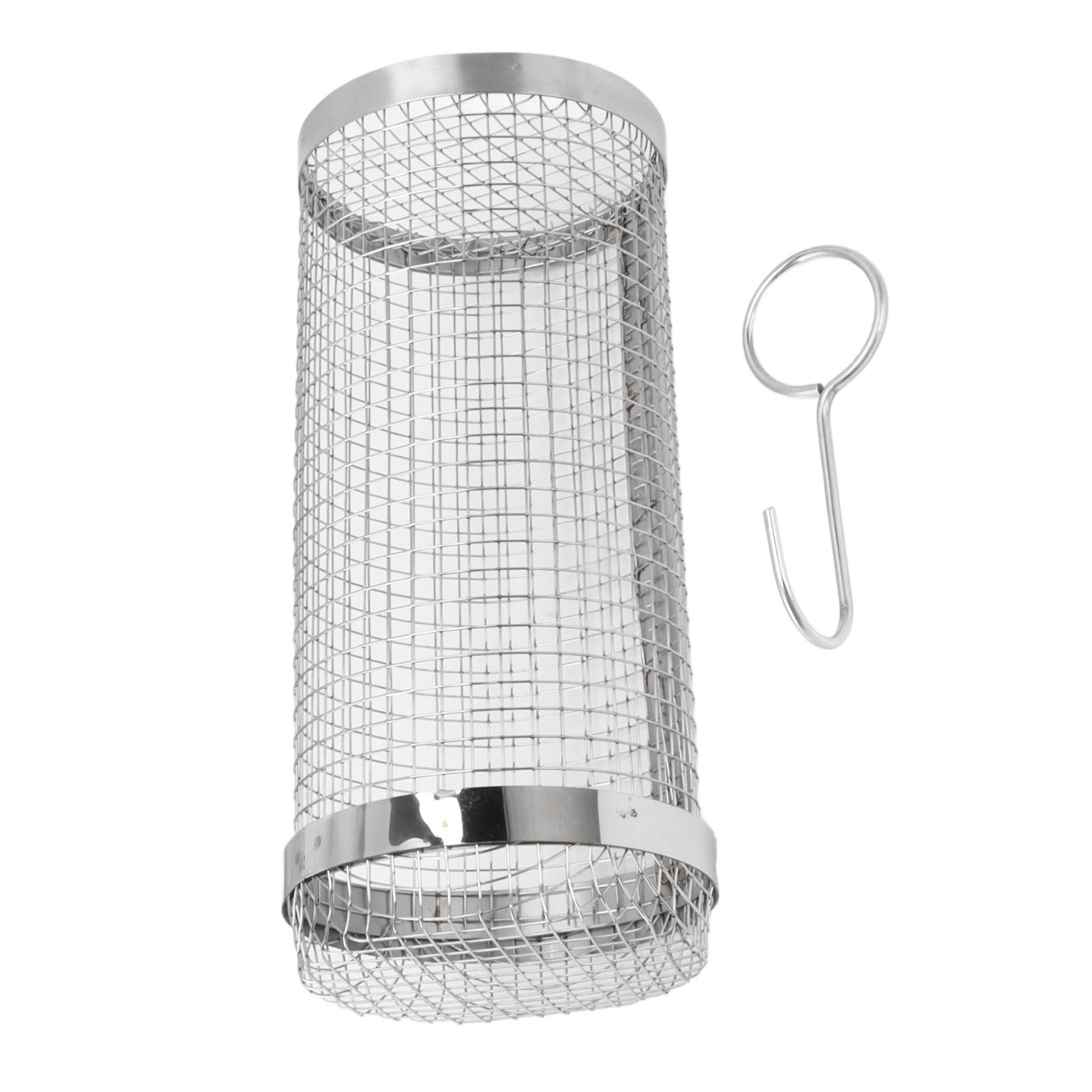 Barbecue Grilling Basket Stainless Steel Heat Resistant Rust Prevention BBQ view 3