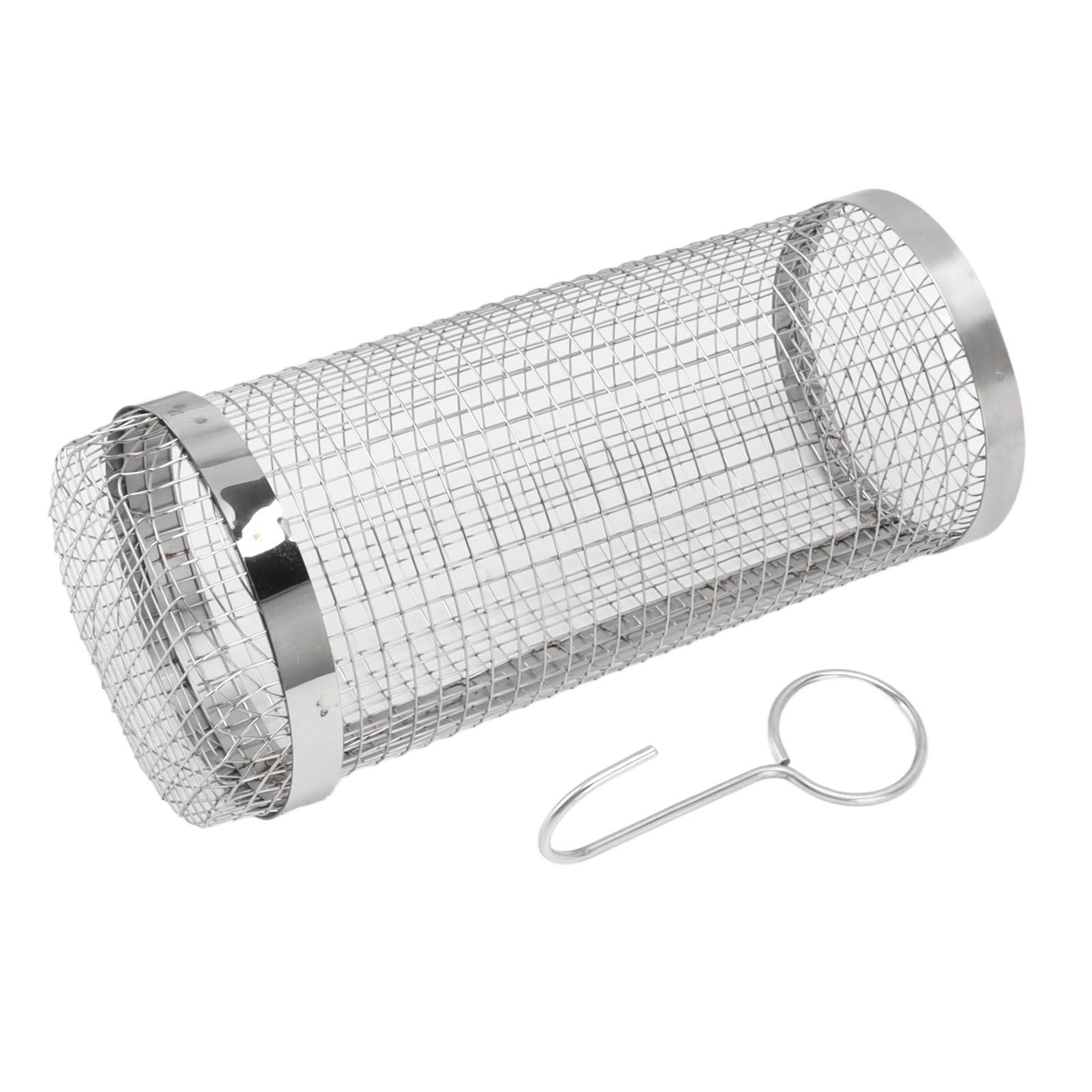 Barbecue Grilling Basket Stainless Steel Heat Resistant Rust Prevention BBQ view 5