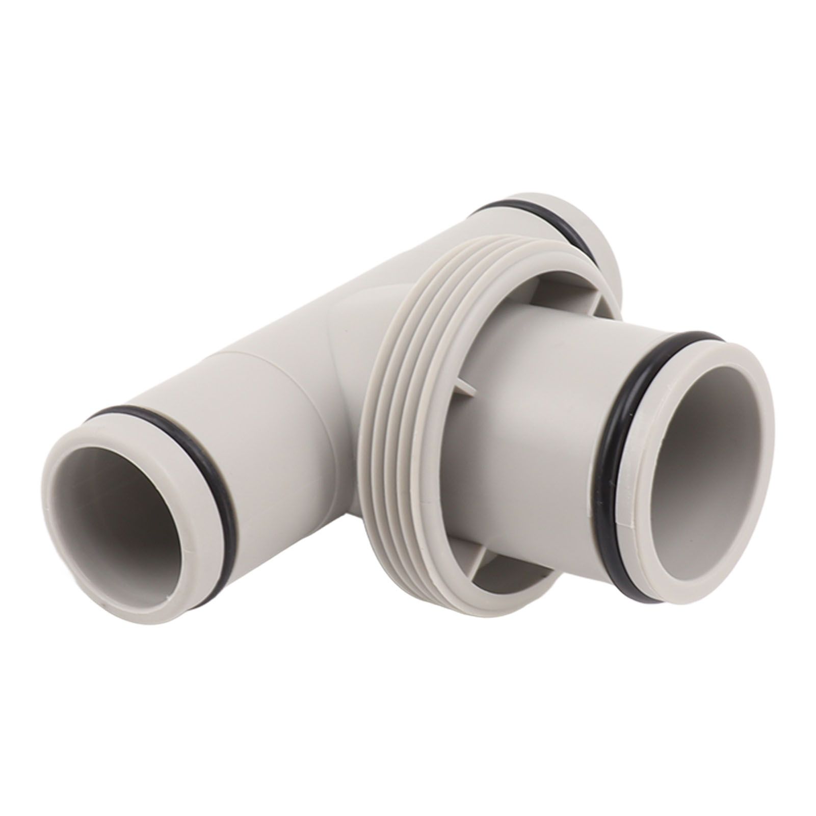 Pool Hose Adapter T Shape Threaded Pump Connector 1.5in to 1.25in Connection view 3