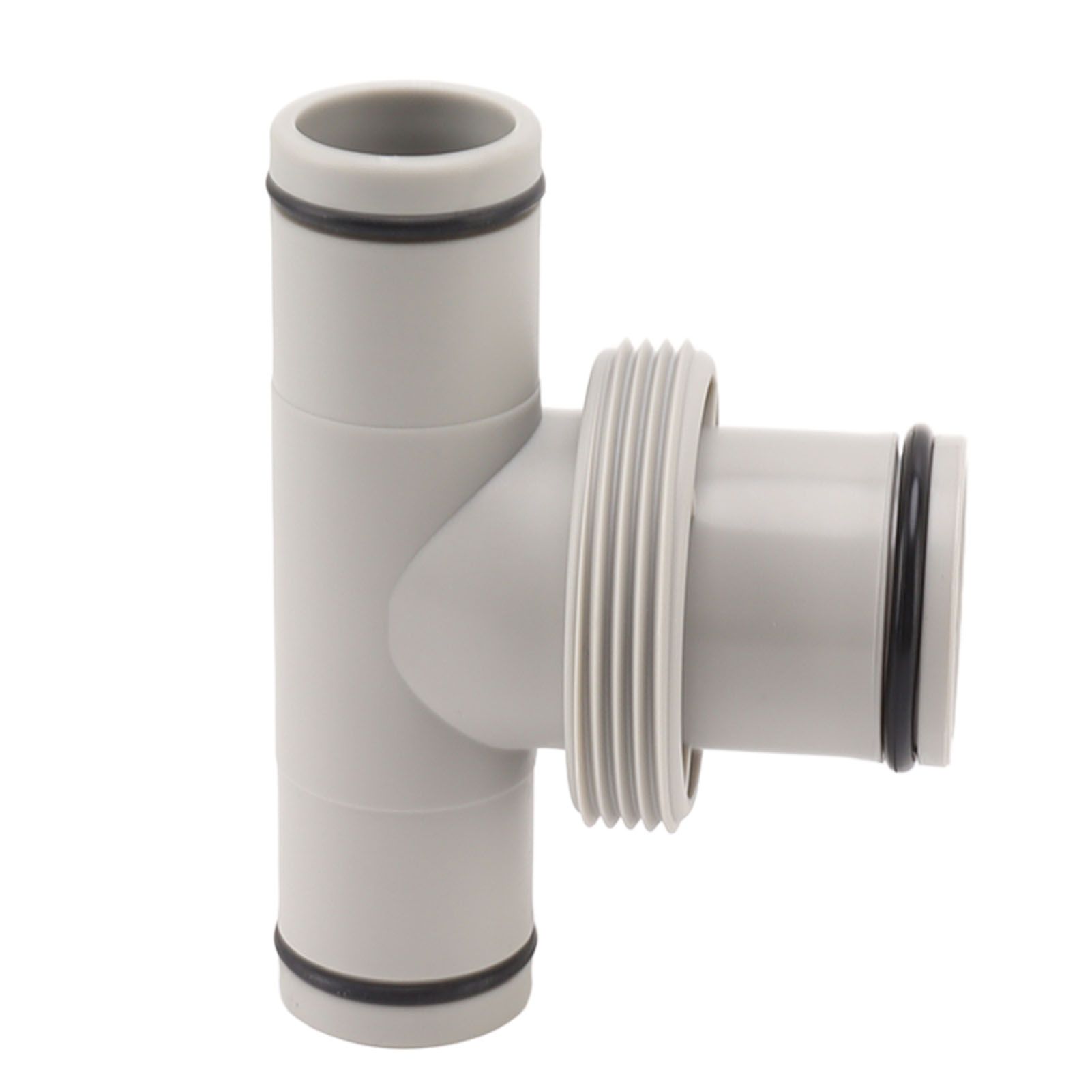 Pool Hose Adapter T Shape Threaded Pump Connector 1.5in to 1.25in Connection view 8