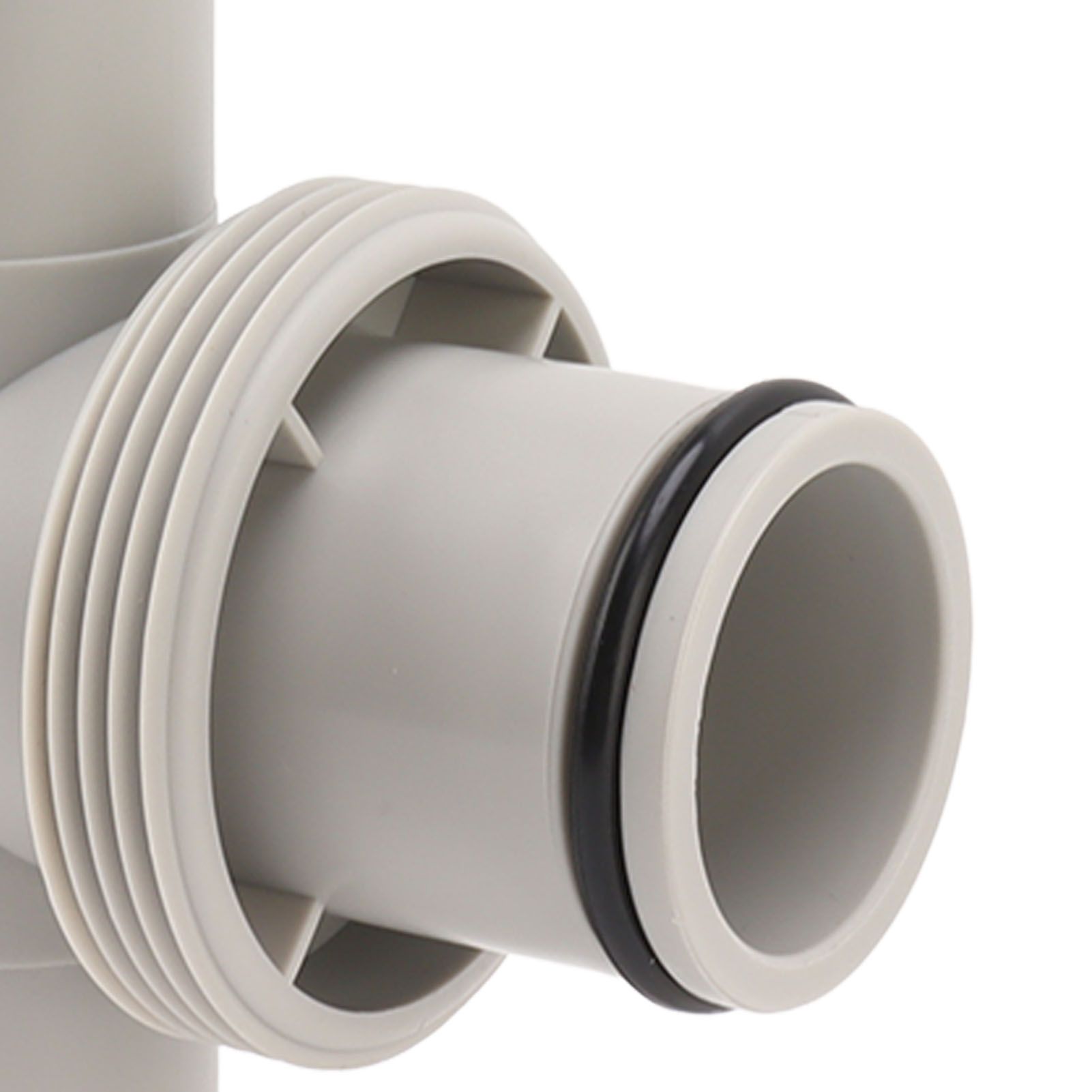 Pool Hose Adapter T Shape Threaded Pump Connector 1.5in to 1.25in Connection view 14