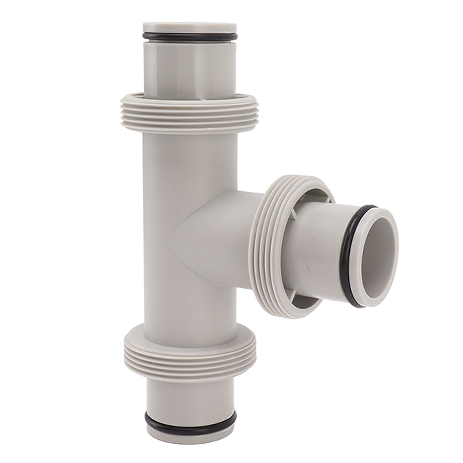 Split Swimming Pool Hose Plunger Valve 2 in 1 T Shape Hose Plunger Valve view 3