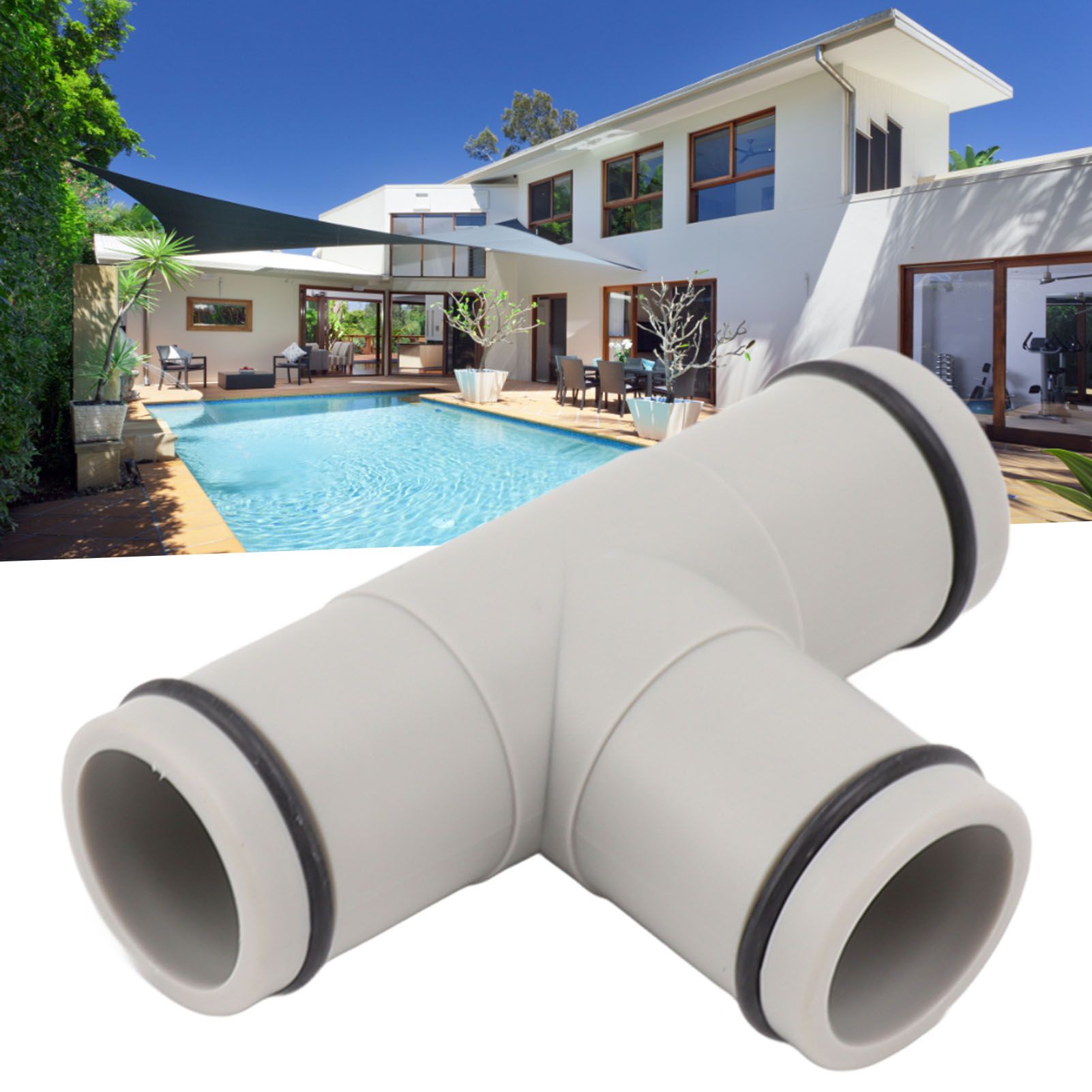 T Shape Hose Plunger Valve 1.25 Inch Plastic Dual Split Hose Plunger Valve for view 12