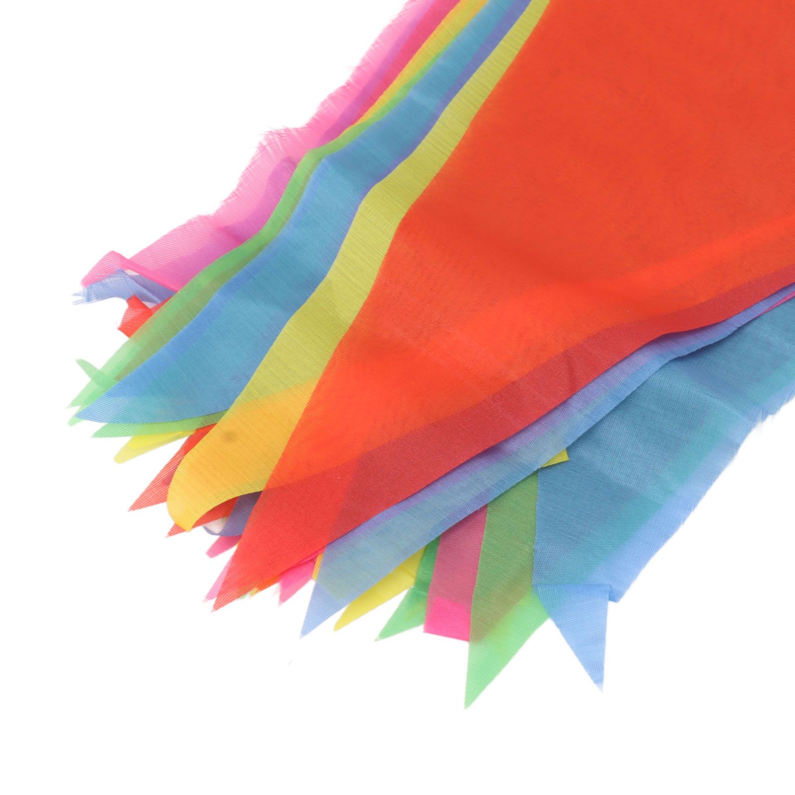 2 Bag Party Banner Triangle Shape Anti Fade Decorative Pennants Flag for Party view 14