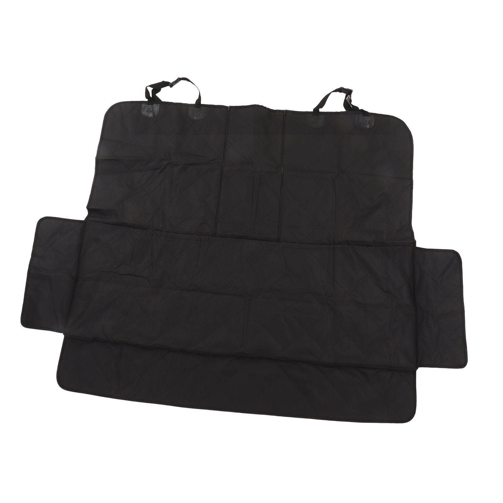 Dog Car Seat Cover Soft Waterproof Oxford Cloth Breathable Foldable Car Back view 3
