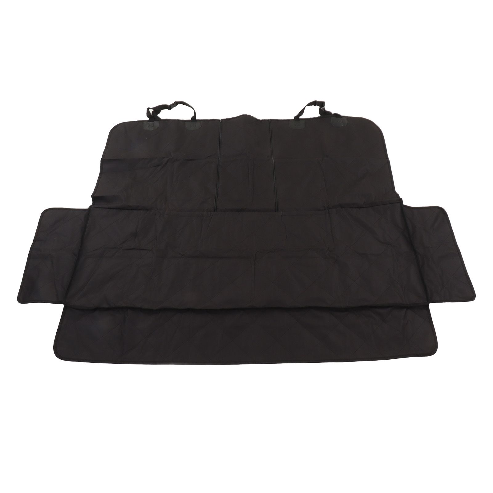 Dog Car Seat Cover Soft Waterproof Oxford Cloth Breathable Foldable Car Back view 5