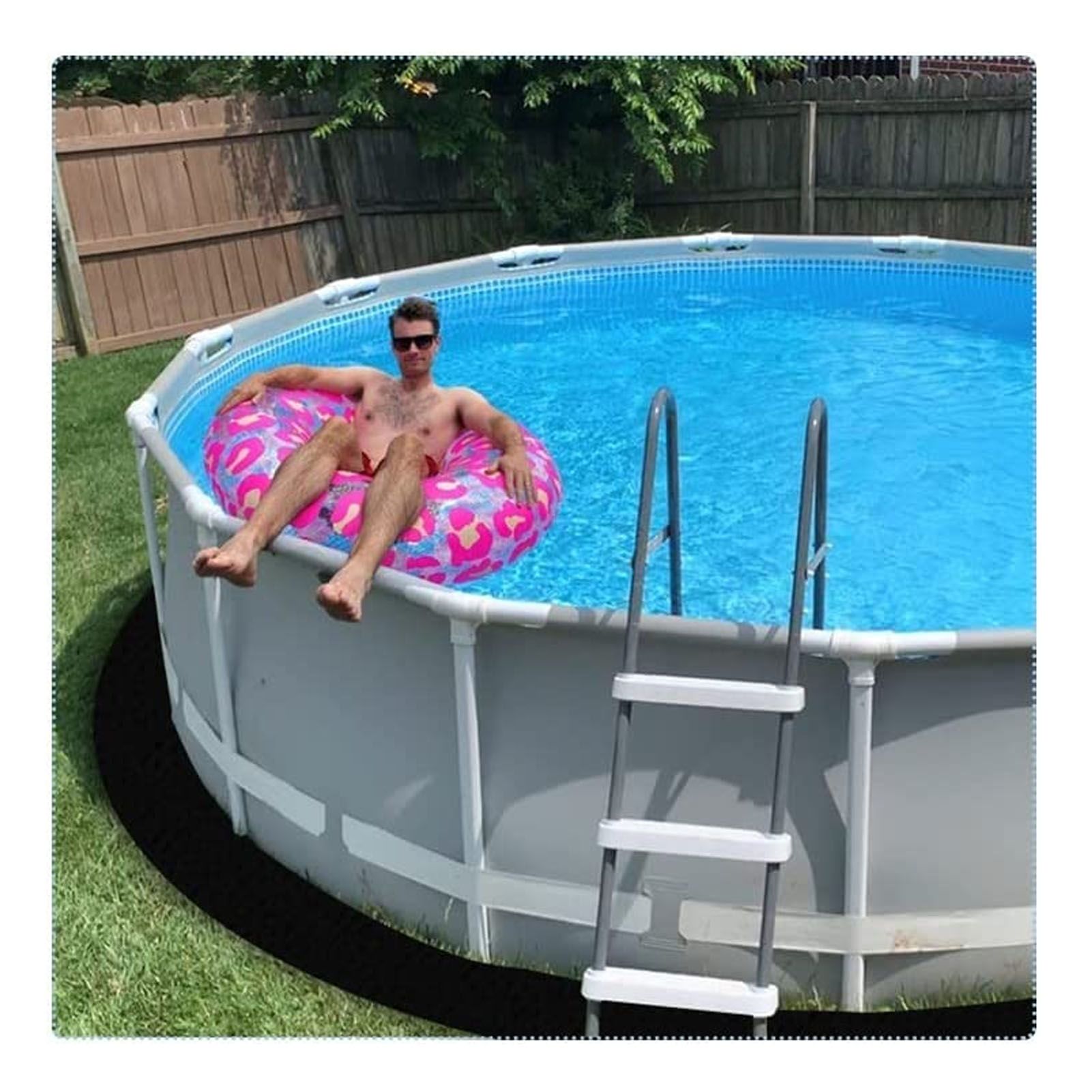 Round Swimming Pool Mat Swim Pool Liner Pad Ground Pool Felt Protection Cloth view 11