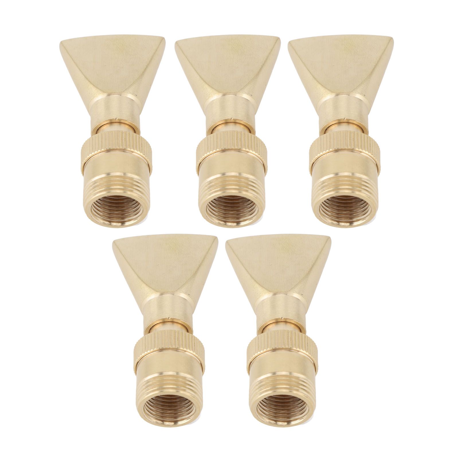 5Pcs Brass Fountain Nozzles Fan Shaped Water Fountain Nozzle Exquisite view 4