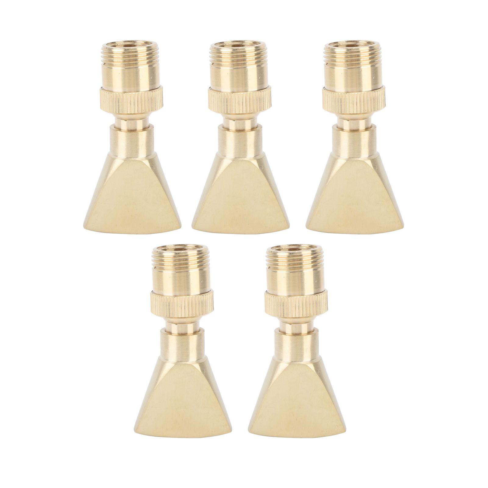 5Pcs Brass Fountain Nozzles Fan Shaped Water Fountain Nozzle Exquisite view 5