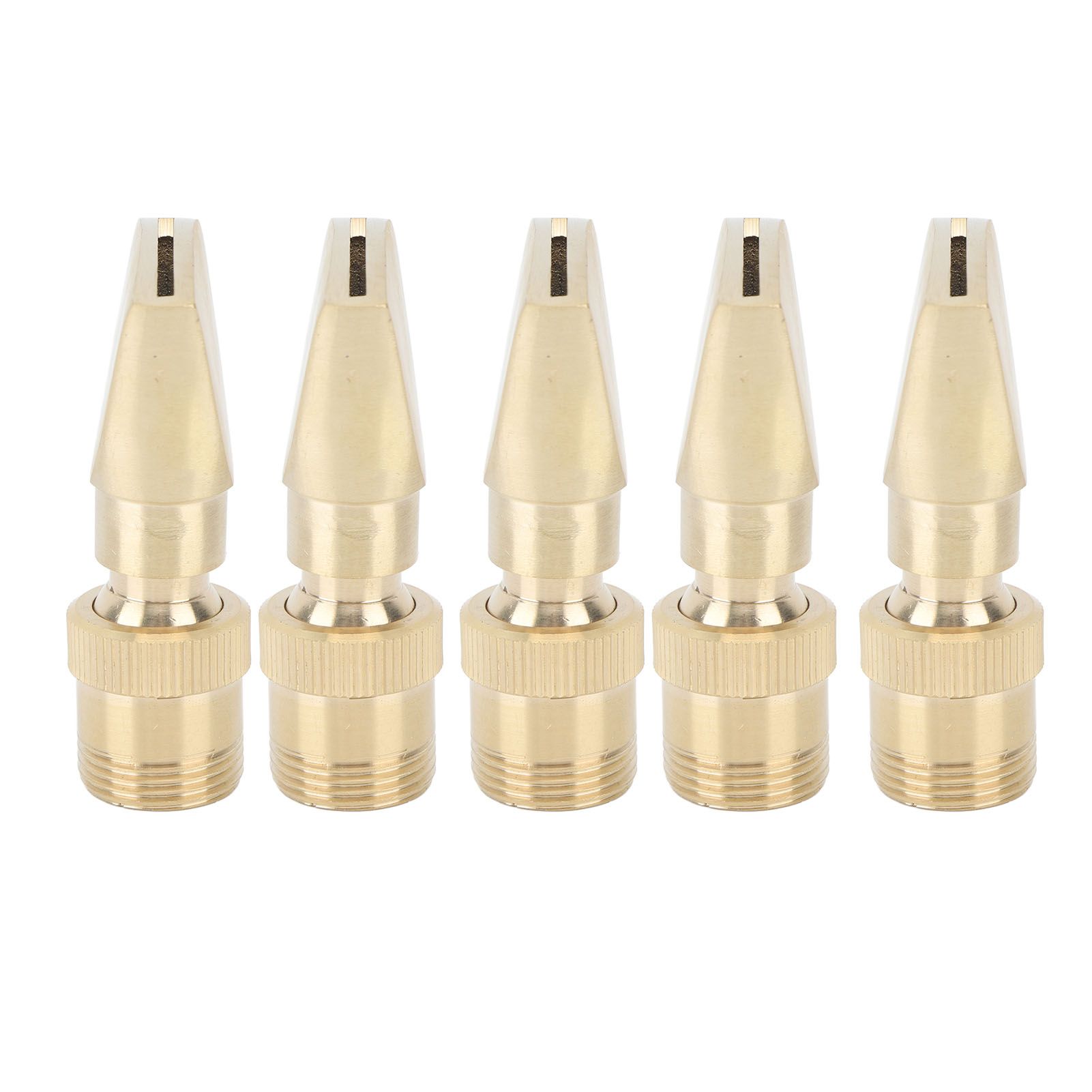 5Pcs Brass Fountain Nozzles Fan Shaped Water Fountain Nozzle Exquisite view 6