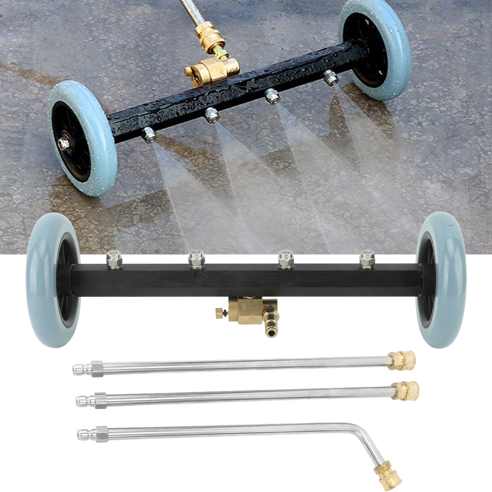 Undercarriage Cleaner Stainless Steel Brass 4000 Psi Undercarriage Cleaner view 11