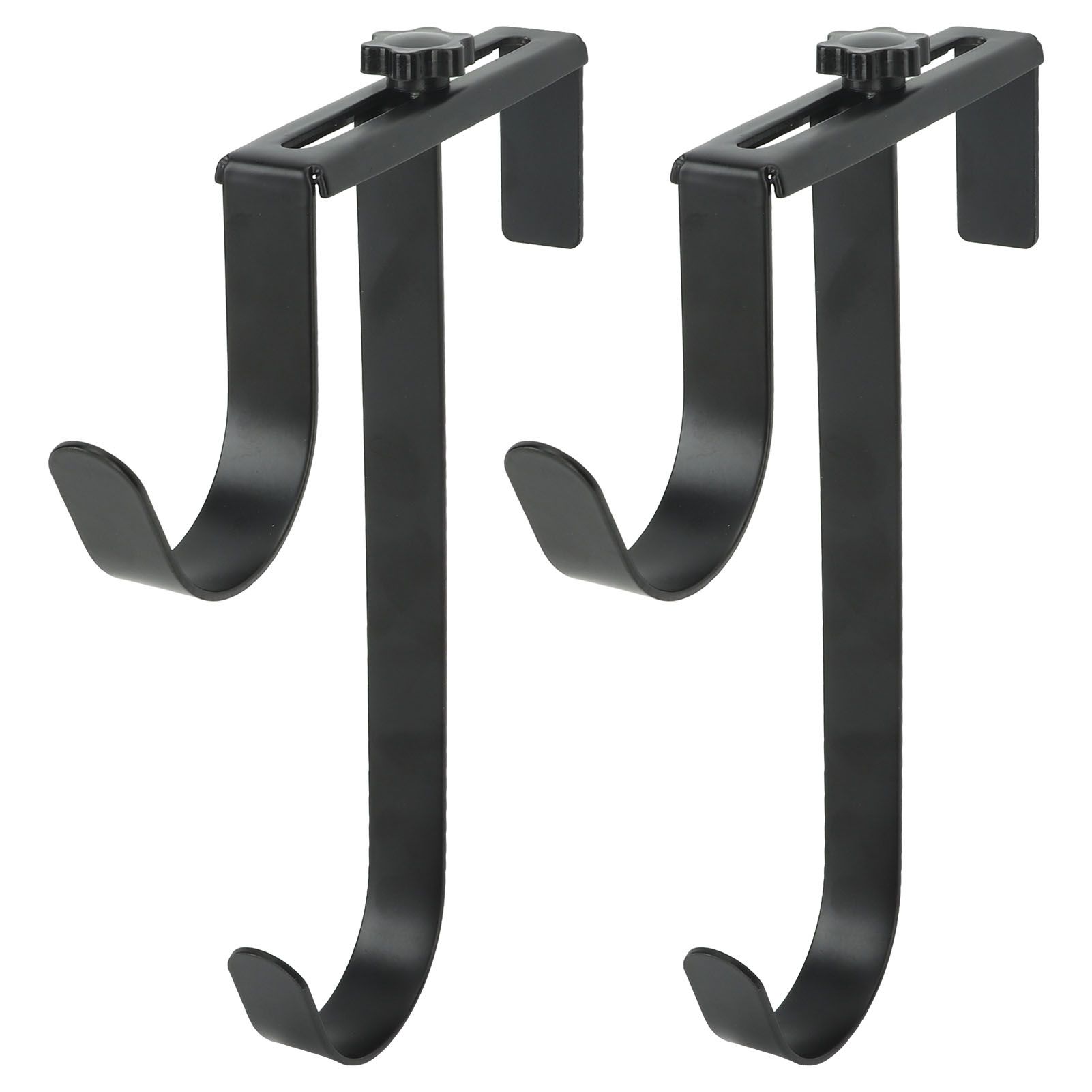 2Pcs Pool Pole Hanger Adjustable Metal Iron Pool Pole Hook Hanger Pool