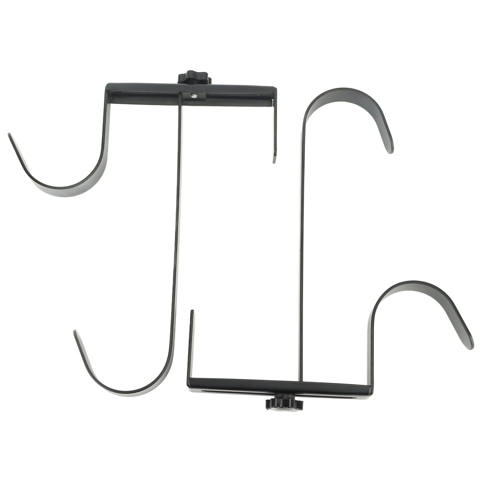 2Pcs Pool Pole Hanger Adjustable Metal Iron Pool Pole Hook Hanger Pool view 2