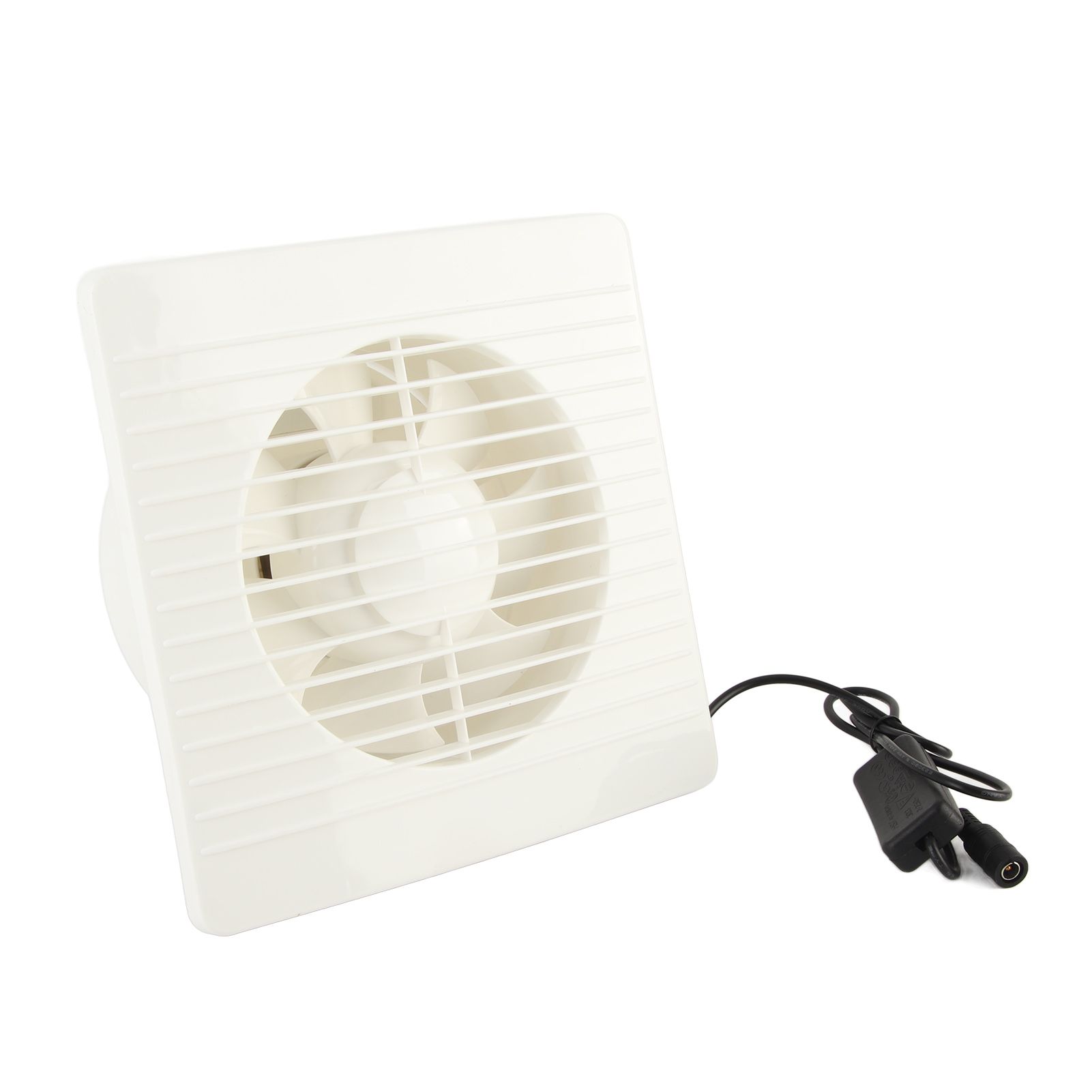 Solar Exhaust Fan 50W 6in ABS Protective Mesh IP67 Waterproof Ventilator for view 2