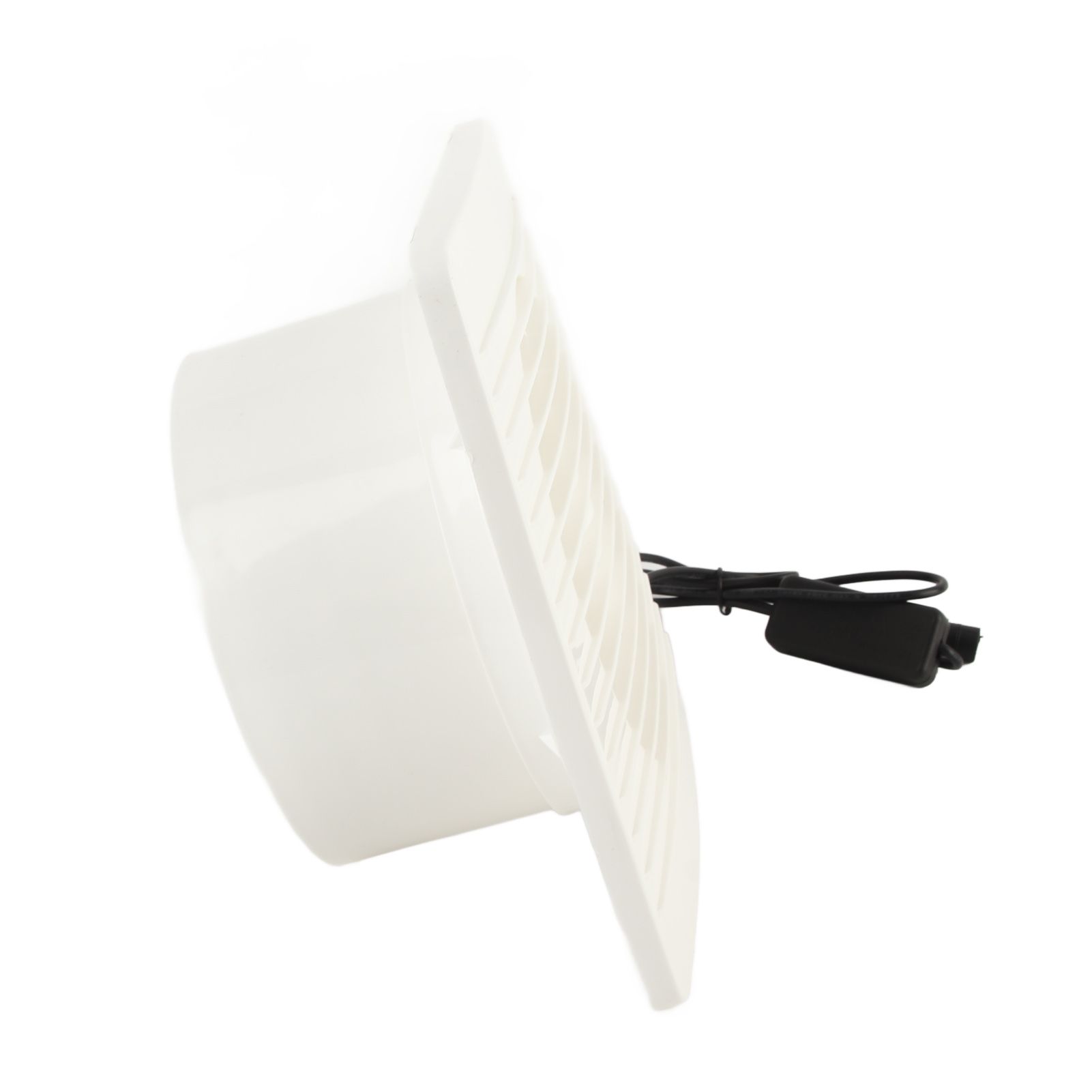 Solar Exhaust Fan 50W 6in ABS Protective Mesh IP67 Waterproof Ventilator for view 3