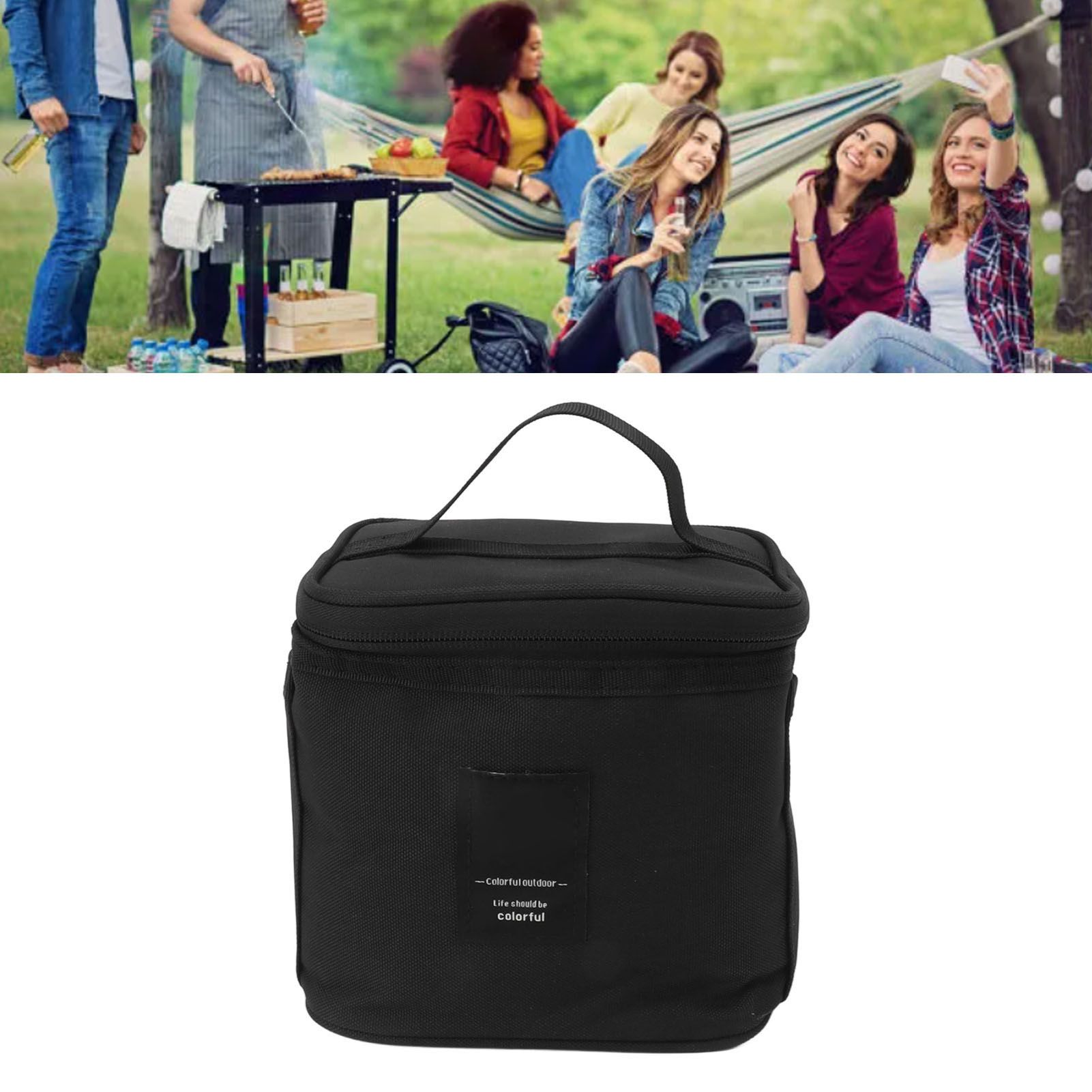 Spice Bottle Carry Bag Removable Inner Divider Oxford Cloth Portable Seasoning view 12