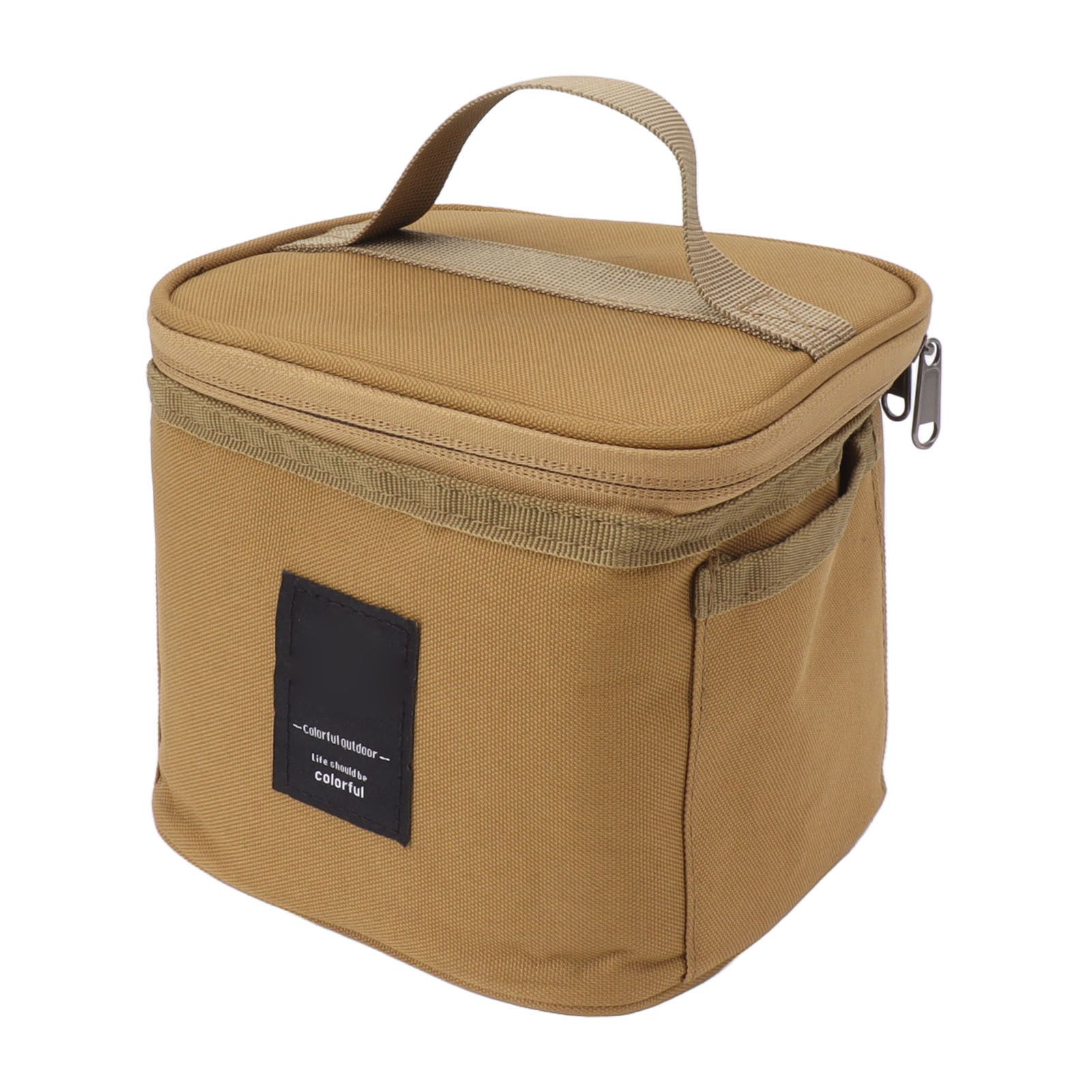 Spice Bottle Carry Bag Removable Inner Divider Oxford Cloth Portable Seasoning view 2