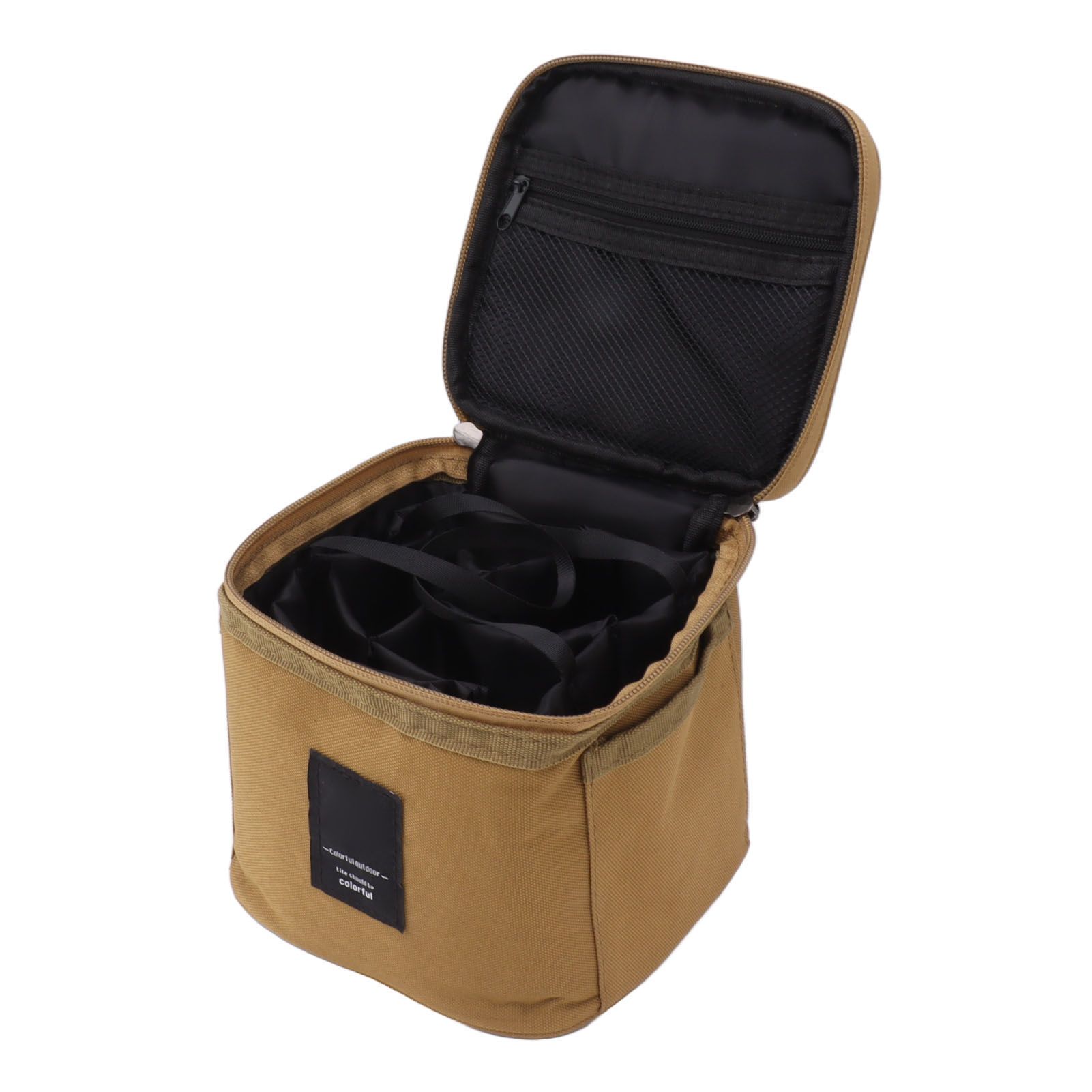 Spice Bottle Carry Bag Removable Inner Divider Oxford Cloth Portable Seasoning view 7