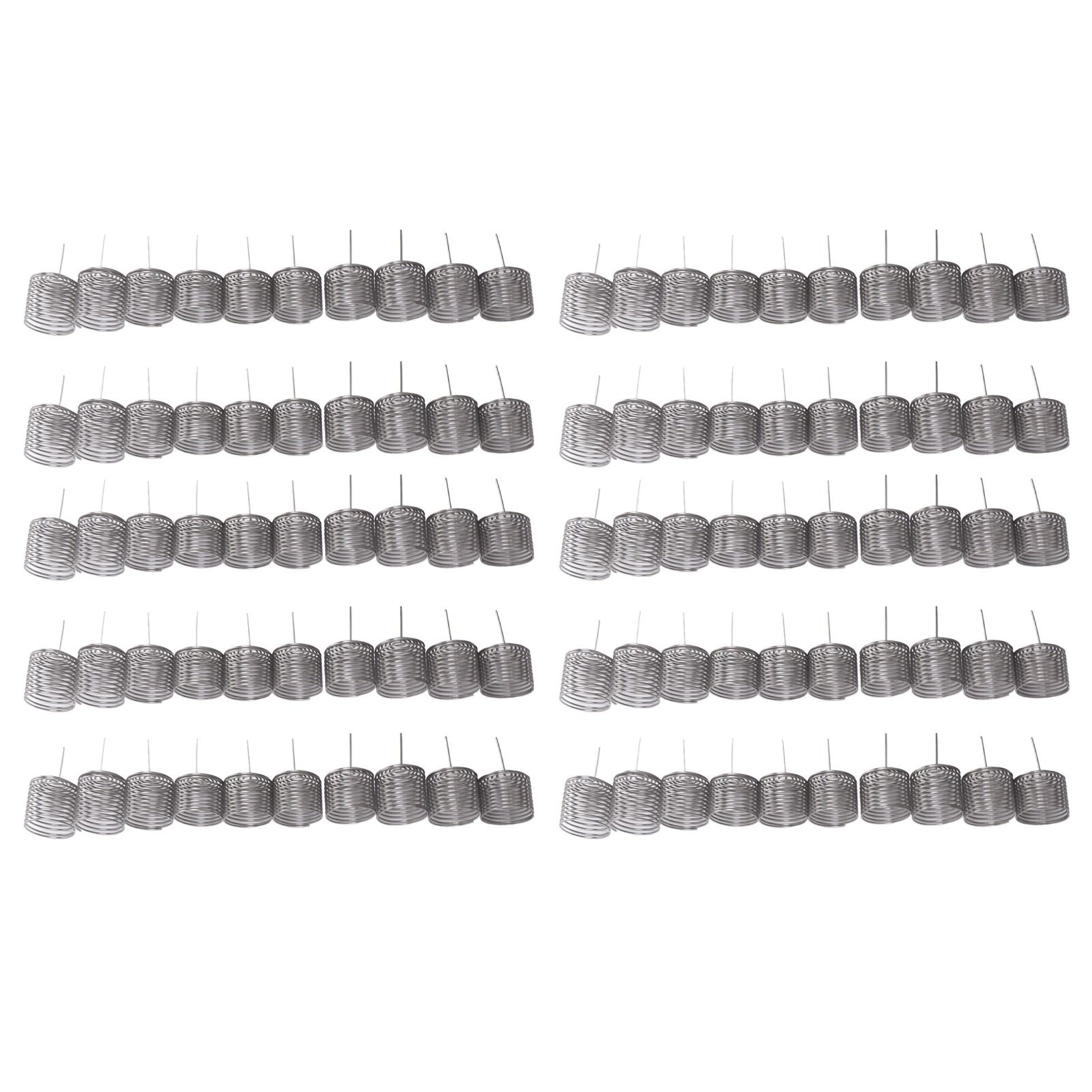 100PCS Fertilizer Mesh Basket Column Shape Stainless Steel Nutrition Box Tools view 3