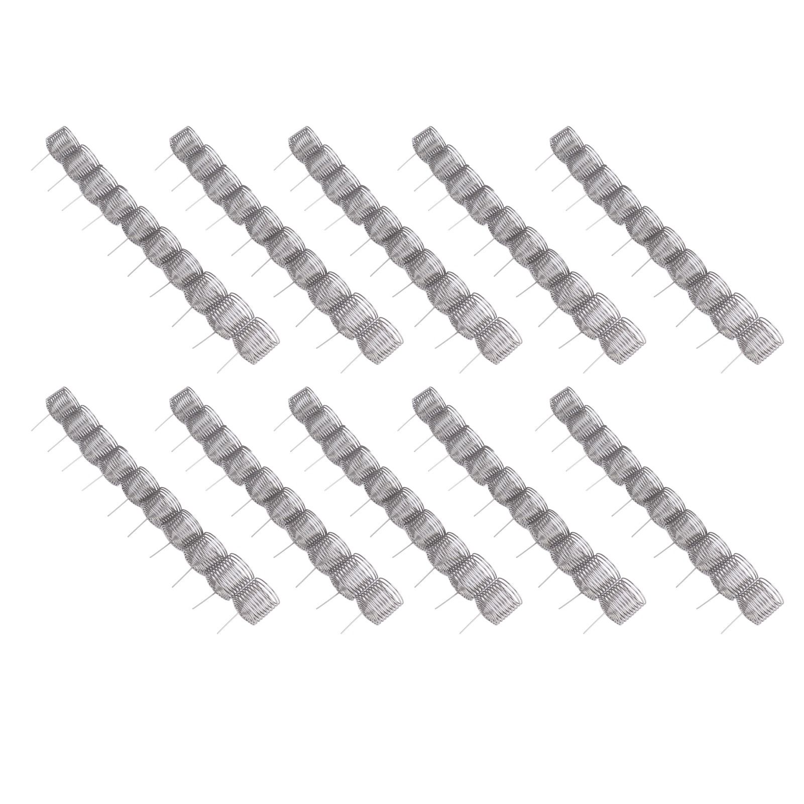 100PCS Fertilizer Mesh Basket Column Shape Stainless Steel Nutrition Box Tools view 4
