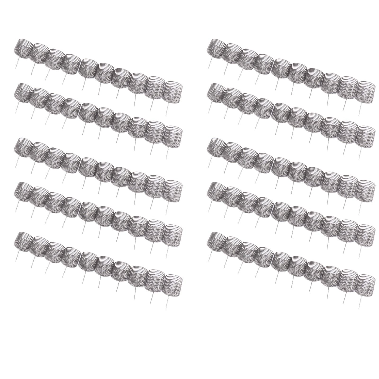 100PCS Fertilizer Mesh Basket Column Shape Stainless Steel Nutrition Box Tools view 5