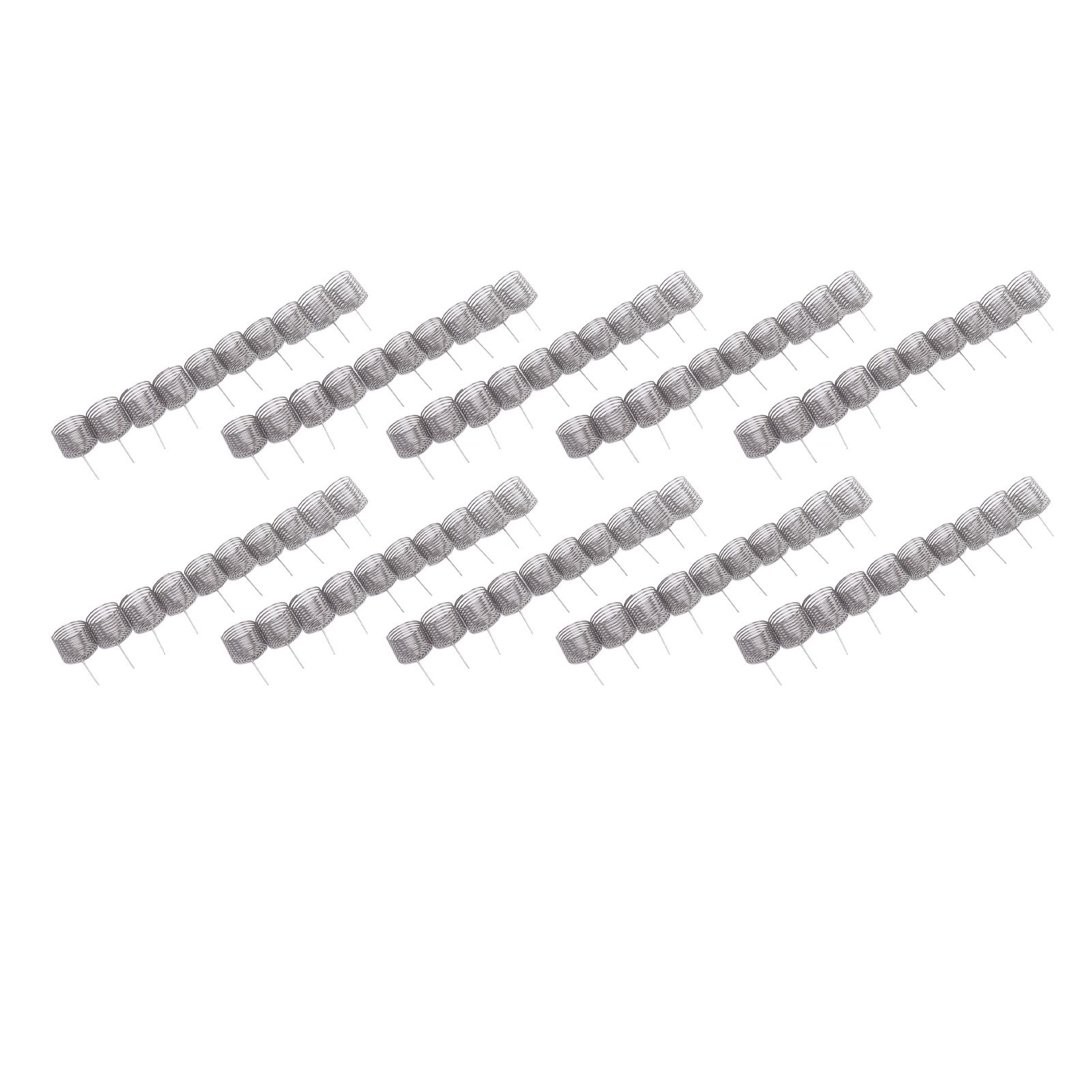 100PCS Fertilizer Mesh Basket Column Shape Stainless Steel Nutrition Box Tools view 6