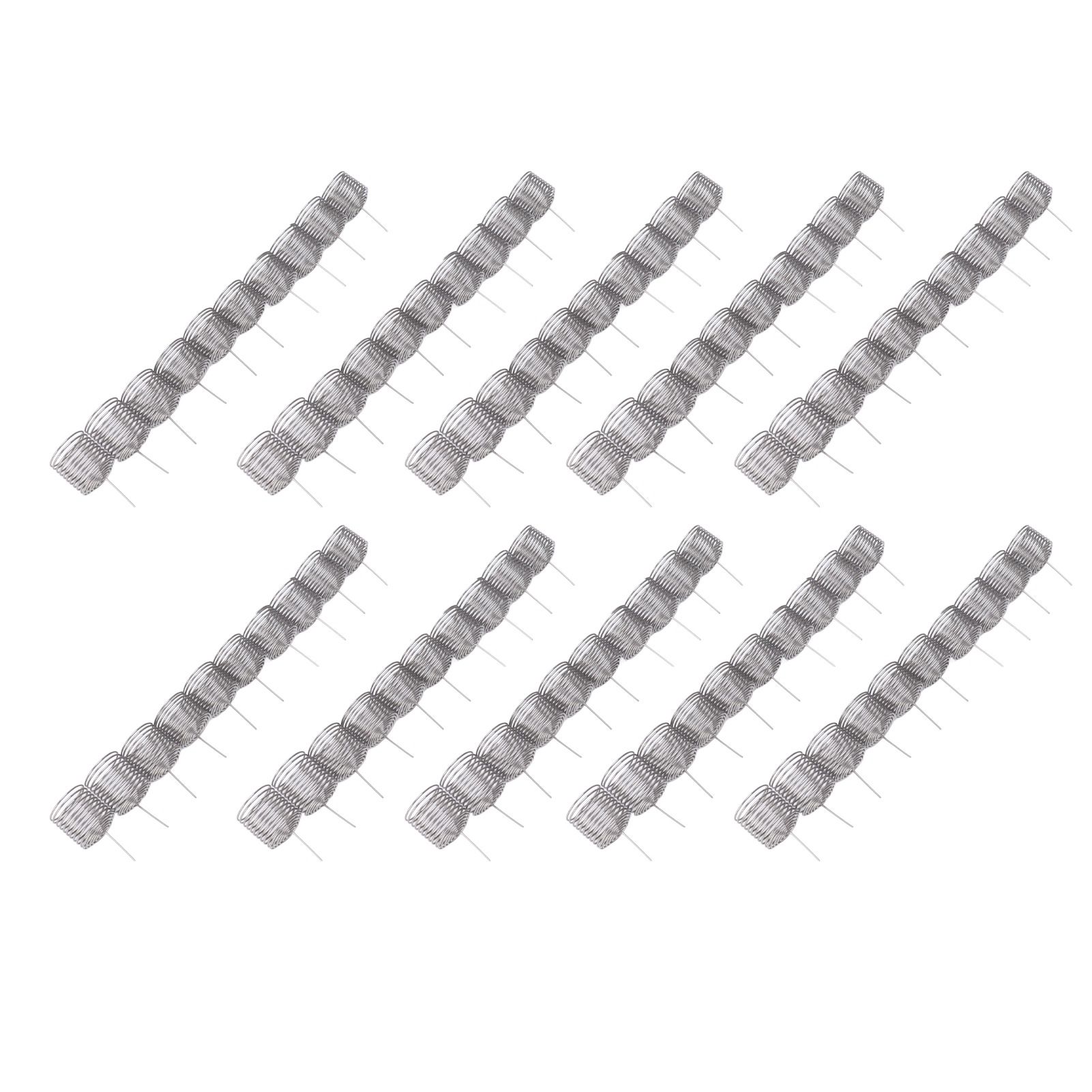 100PCS Fertilizer Mesh Basket Column Shape Stainless Steel Nutrition Box Tools view 7
