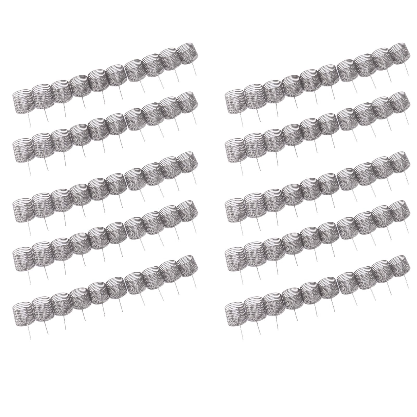 100PCS Fertilizer Mesh Basket Column Shape Stainless Steel Nutrition Box Tools view 8