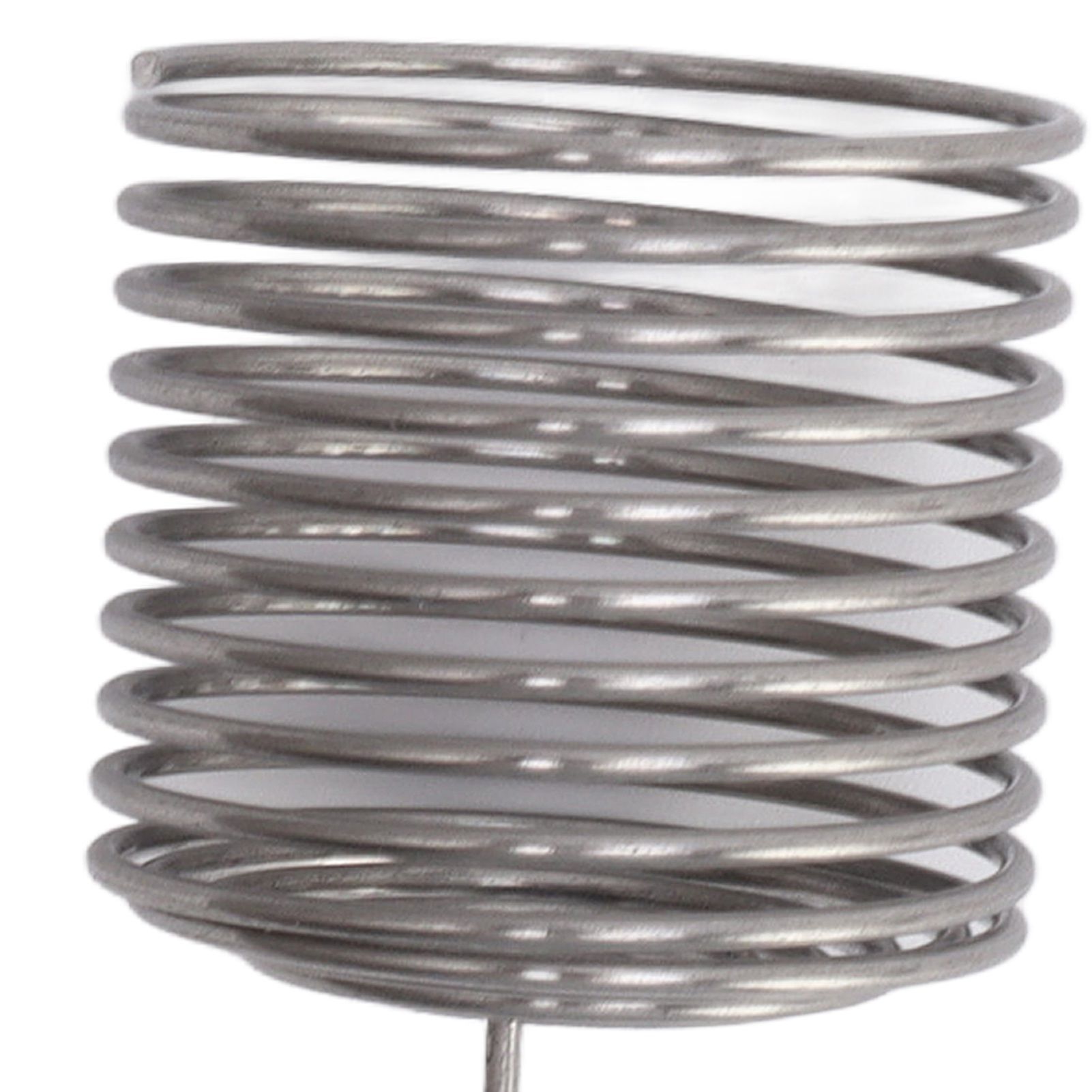 100PCS Fertilizer Mesh Basket Column Shape Stainless Steel Nutrition Box Tools view 14