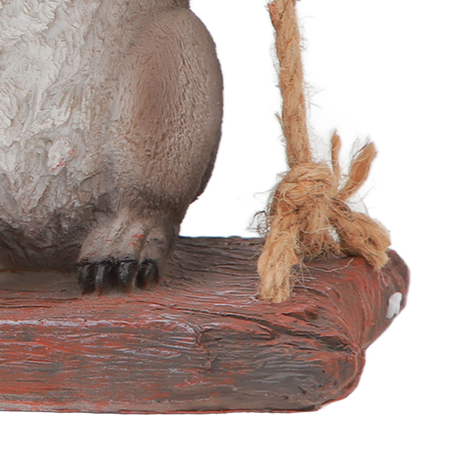 Hanging Squirrel Statues Garden Decor Cute Swing Squirrel Sculpture Outdoor view 13