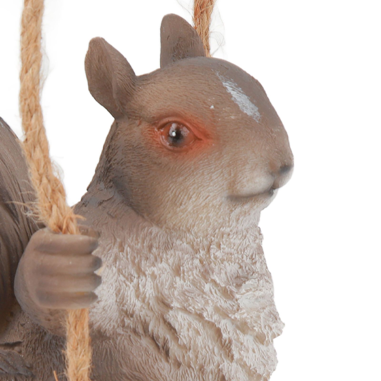 Hanging Squirrel Statues Garden Decor Cute Swing Squirrel Sculpture Outdoor view 15