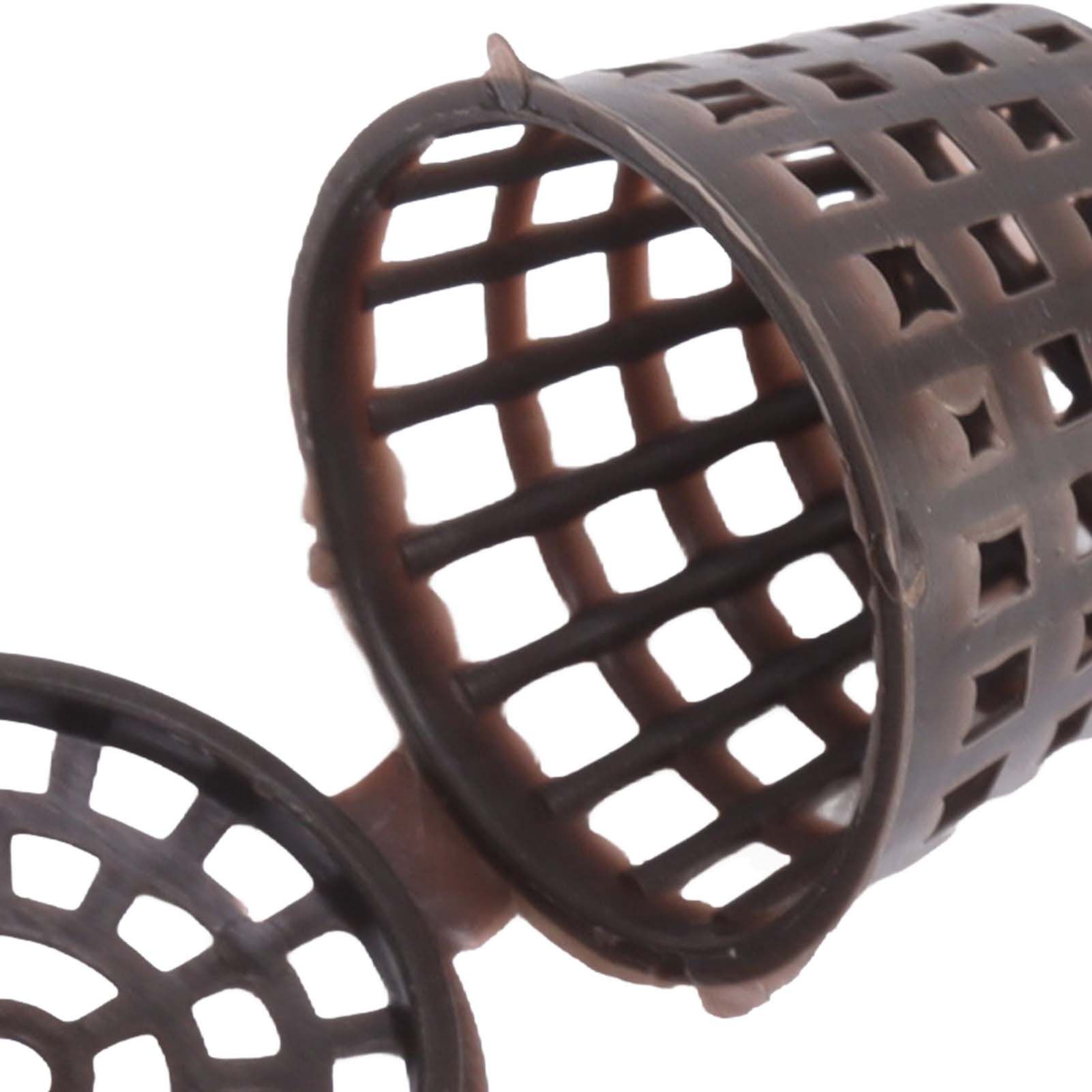 100PCS Plastic Fertilizer Mesh Basket with Lid Planting Fertilizer Net Pot for view 15