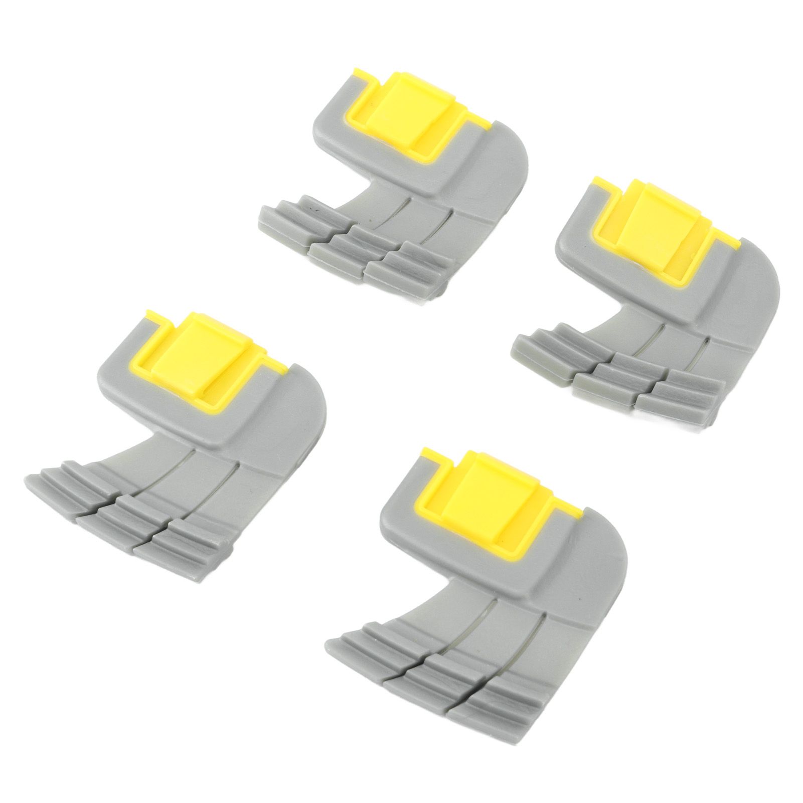4pcs Cyclonic Scrubbing Brushes Plastic Rubber Cyclonic Brush Replacement view 2