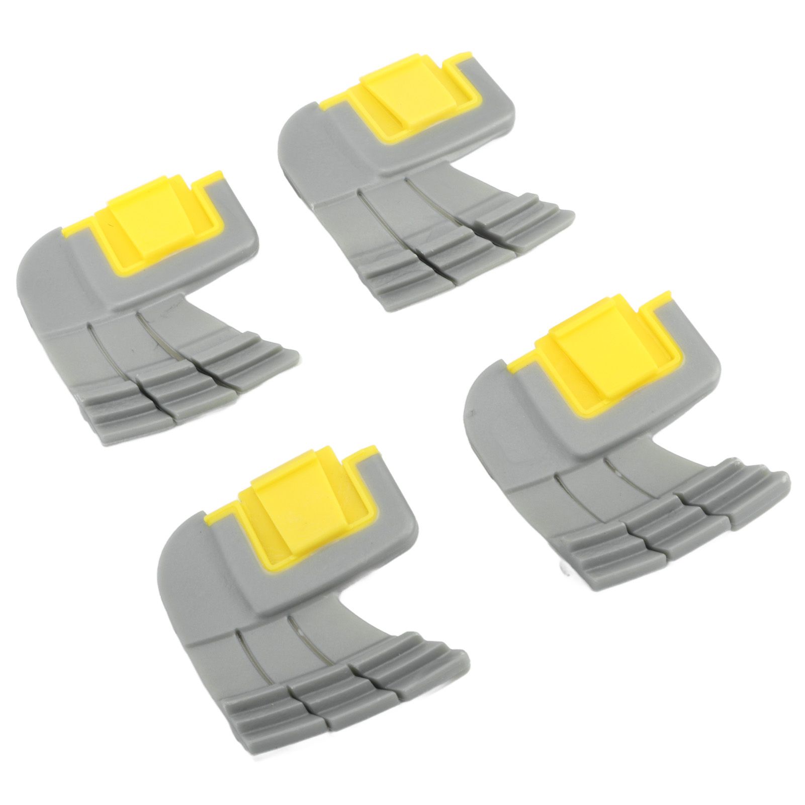 4pcs Cyclonic Scrubbing Brushes Plastic Rubber Cyclonic Brush Replacement view 4