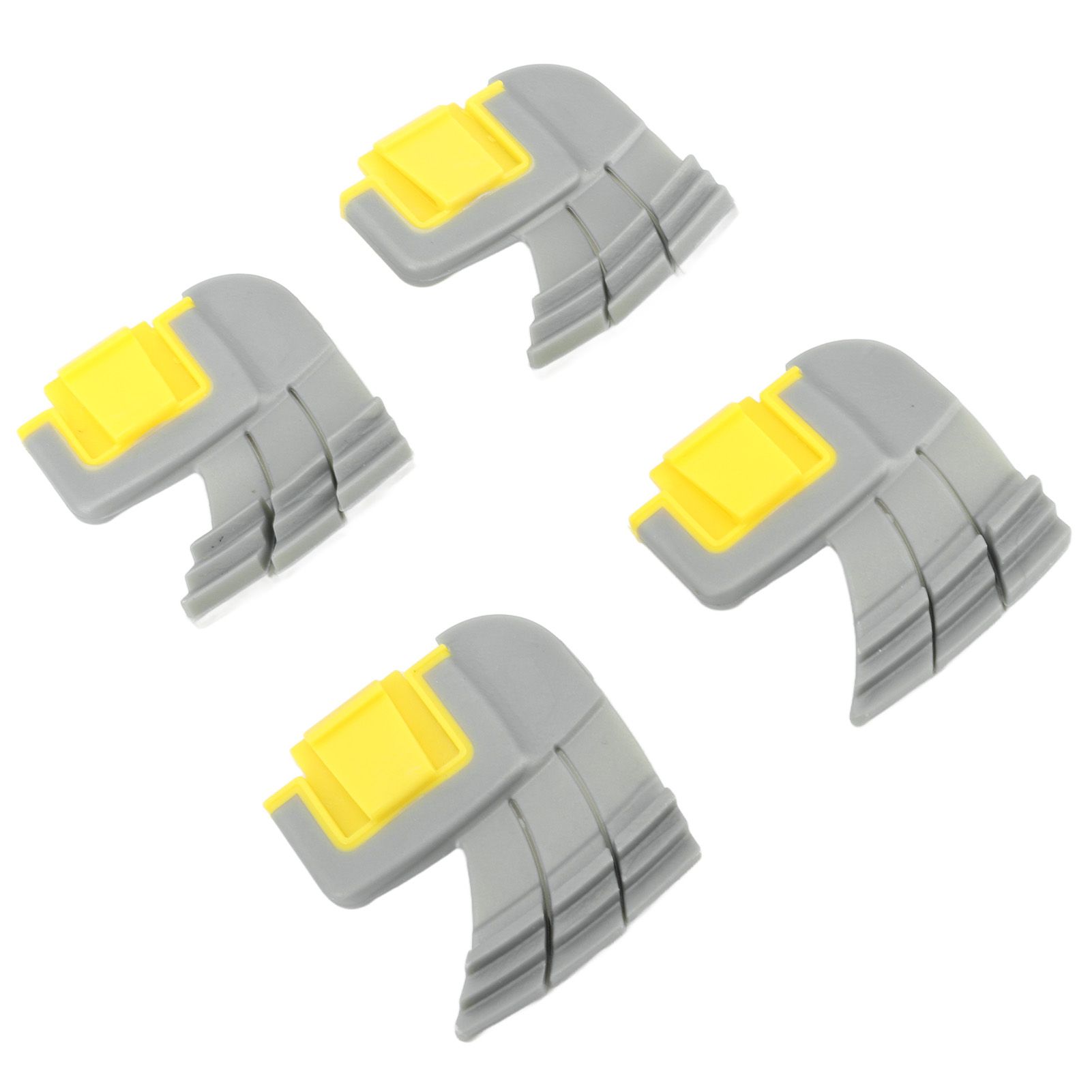4pcs Cyclonic Scrubbing Brushes Plastic Rubber Cyclonic Brush Replacement view 7