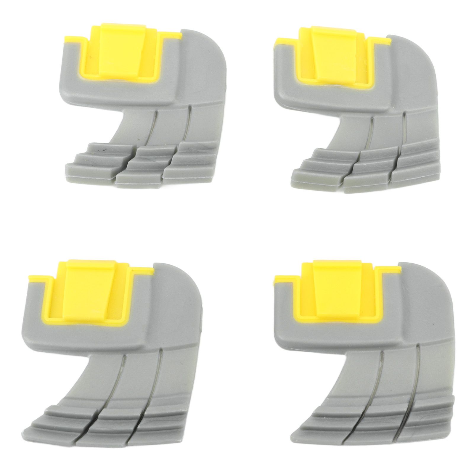4pcs Cyclonic Scrubbing Brushes Plastic Rubber Cyclonic Brush Replacement view 8