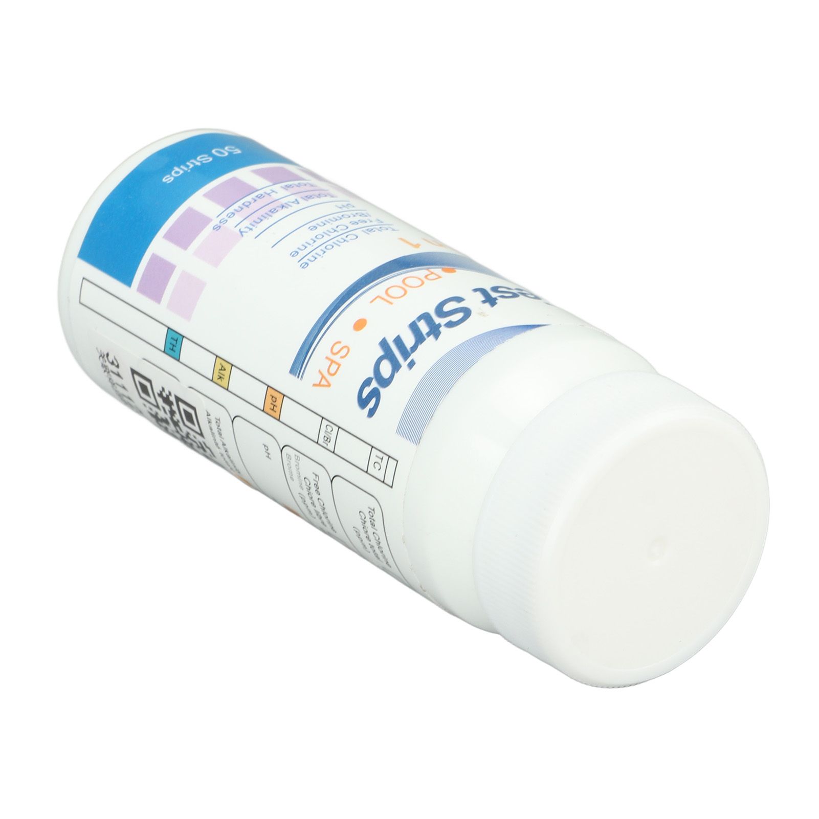 50pcs Swimming Pool Test Papers 5 in 1 Test Water Quality PH Cl Total Alkali view 9