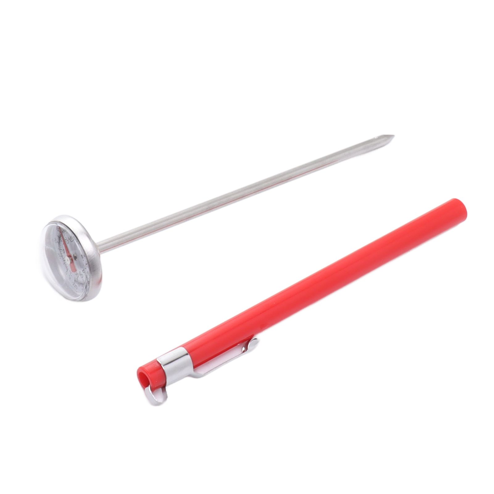 Instant Read Meat Thermometer Accurate Reading Stainless Steel Kitchen Cooking view 2