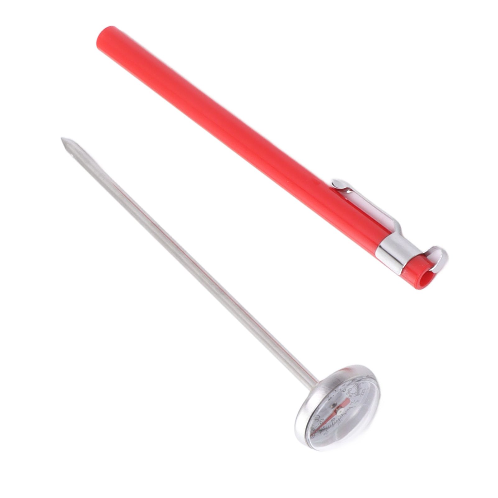 Instant Read Meat Thermometer Accurate Reading Stainless Steel Kitchen Cooking view 6
